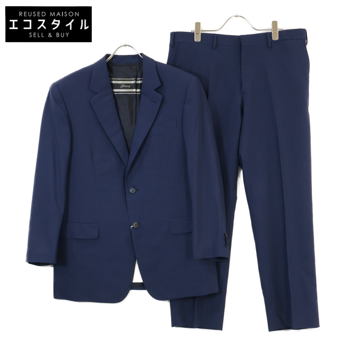 楽天市場】Brioni ブリオーニ サイズ:48 ペンシルストライプ スーパー