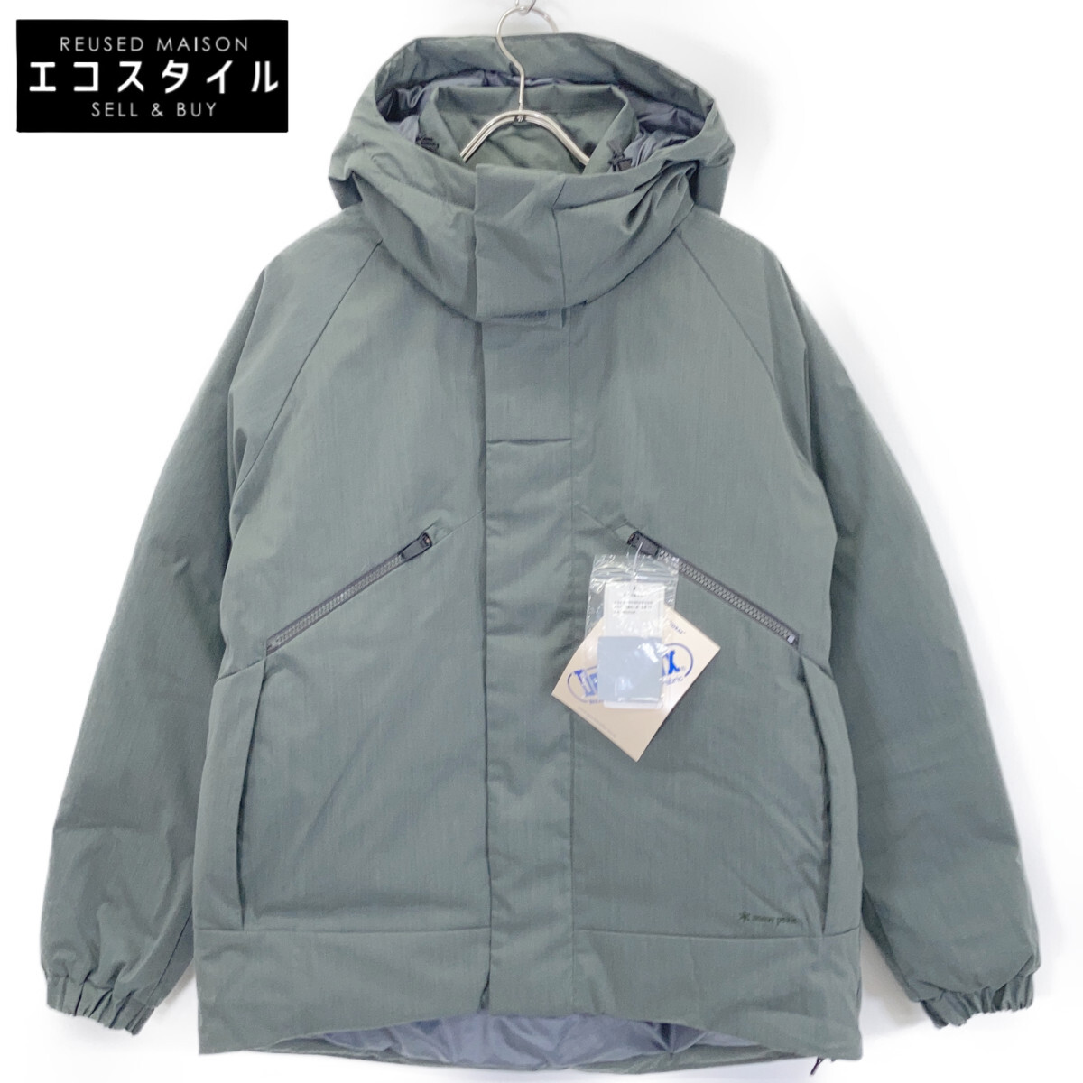 snowpeak スノーピーク ｶｰｷ 22金00103FG FR 2L Down Jacket ﾀﾞｳﾝｼﾞｬｹｯﾄ 上衣 M カーキ メンズ 【中古】 コート・ジャケット-メンズファッション