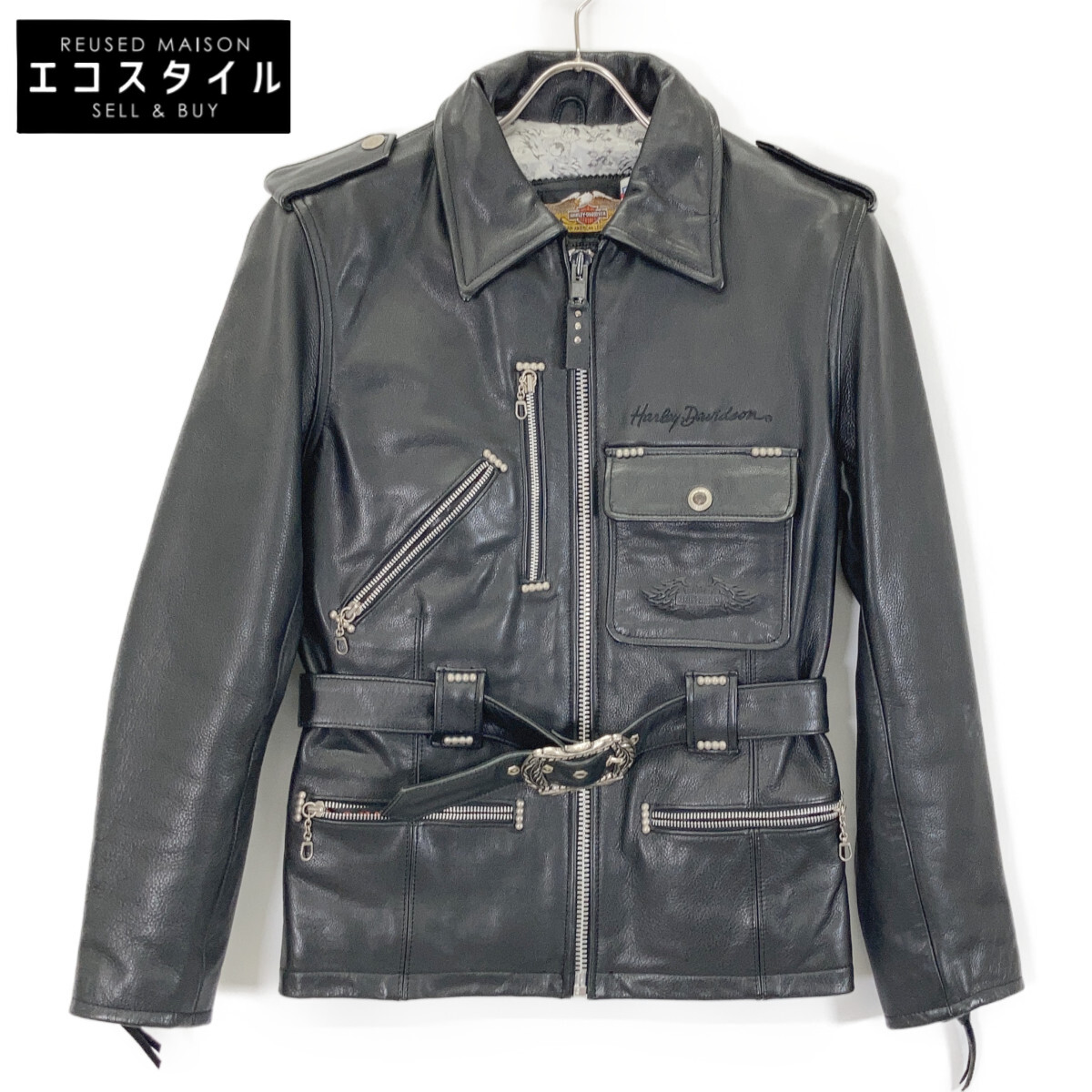 楽天市場】HARLEY-DAVIDSON ハーレーダビッドソン ジャケット エンボス