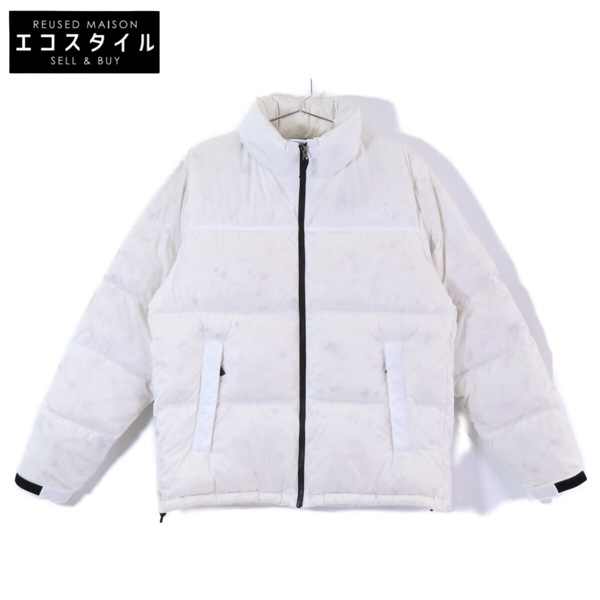 THE NORTH FACE ノースフェイス ND92337 ﾎﾜｲﾄ ｱﾝﾀﾞｲﾄﾞ ﾇﾌﾟｼ ﾀﾞｳﾝｼﾞｬｹｯﾄ ジャケット L ホワイト メンズ 【中古】
