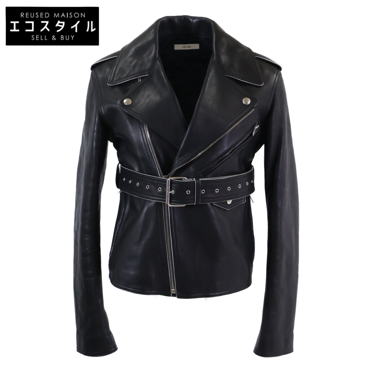 楽天市場】美品 CELINE セリーヌ フィービー期 サイズ38 ブラック 黒