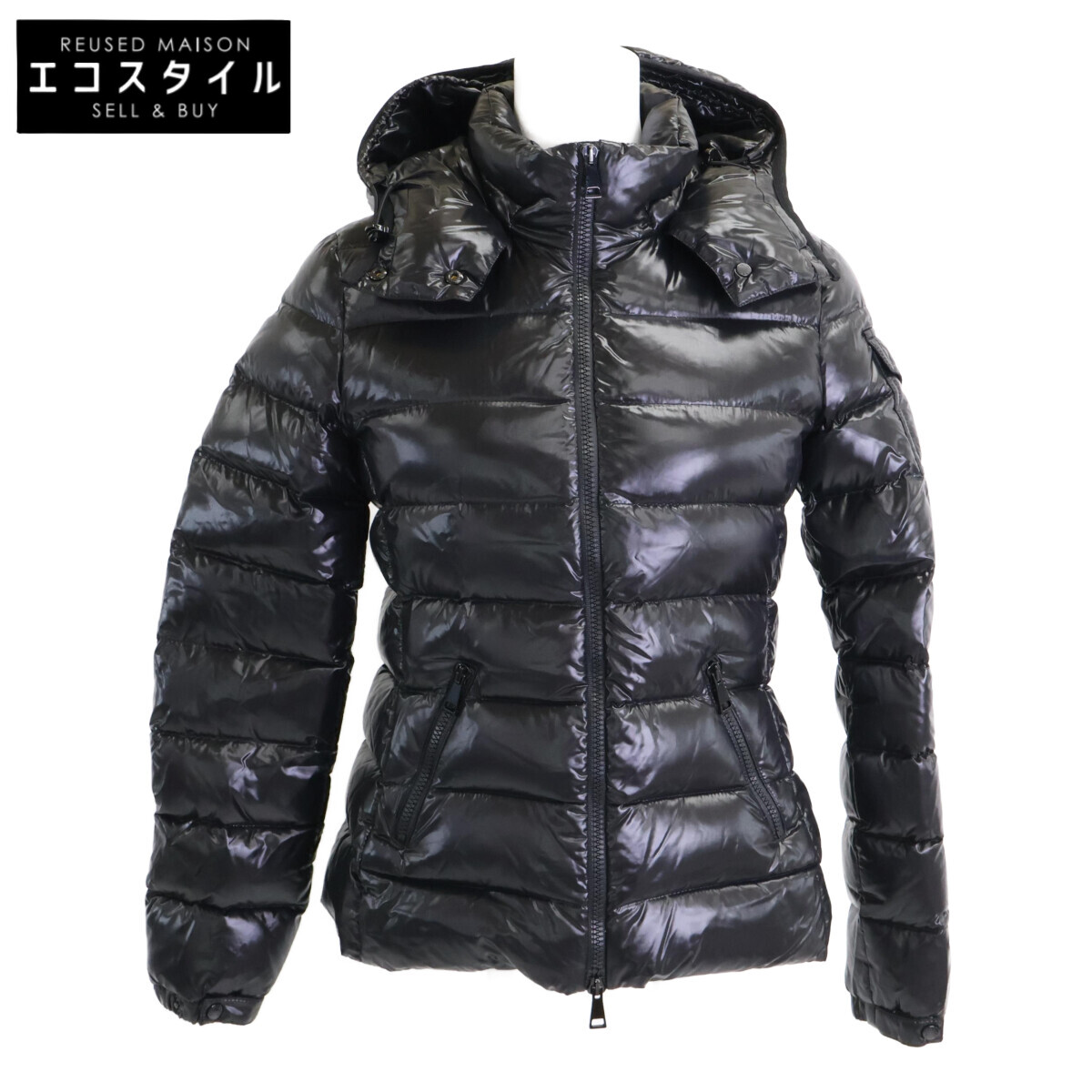 MONCLER モンクレール BADY/バディ ダウンジャケット ジャケット 00 ブラック レディース 【中古】｜ブランドリユース エコスタイル
