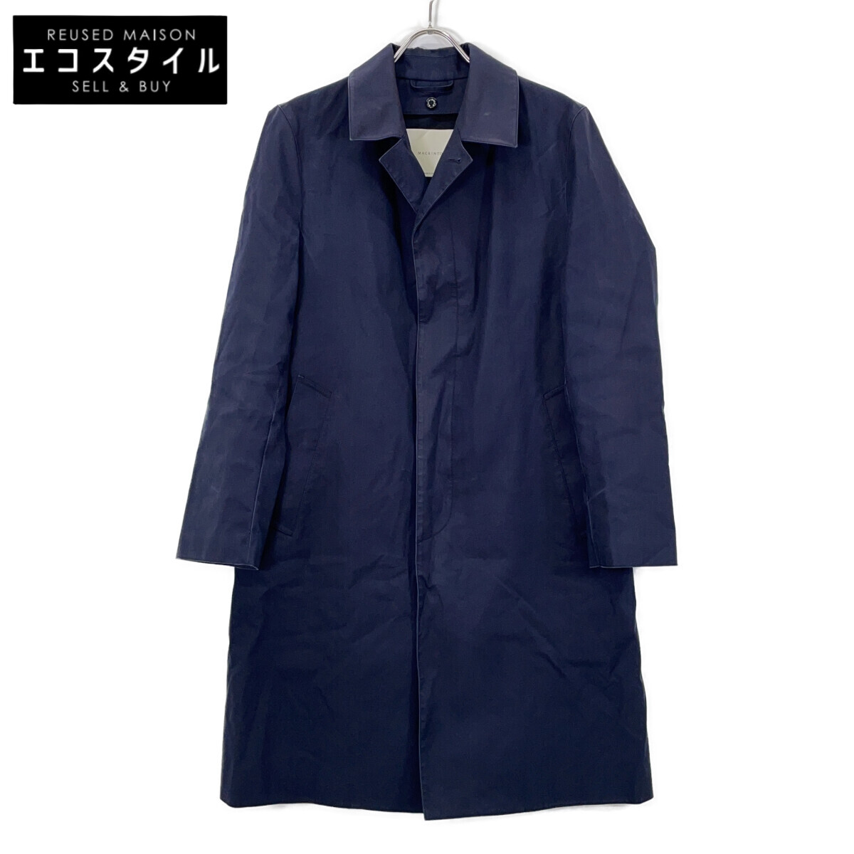 MACKINTOSH マッキントッシュ 米国海軍GMー1118FDNEW DUNKELD ステンカラー 厚地の外套 厚地の外套   36 米国海軍 メンズ 【中古】