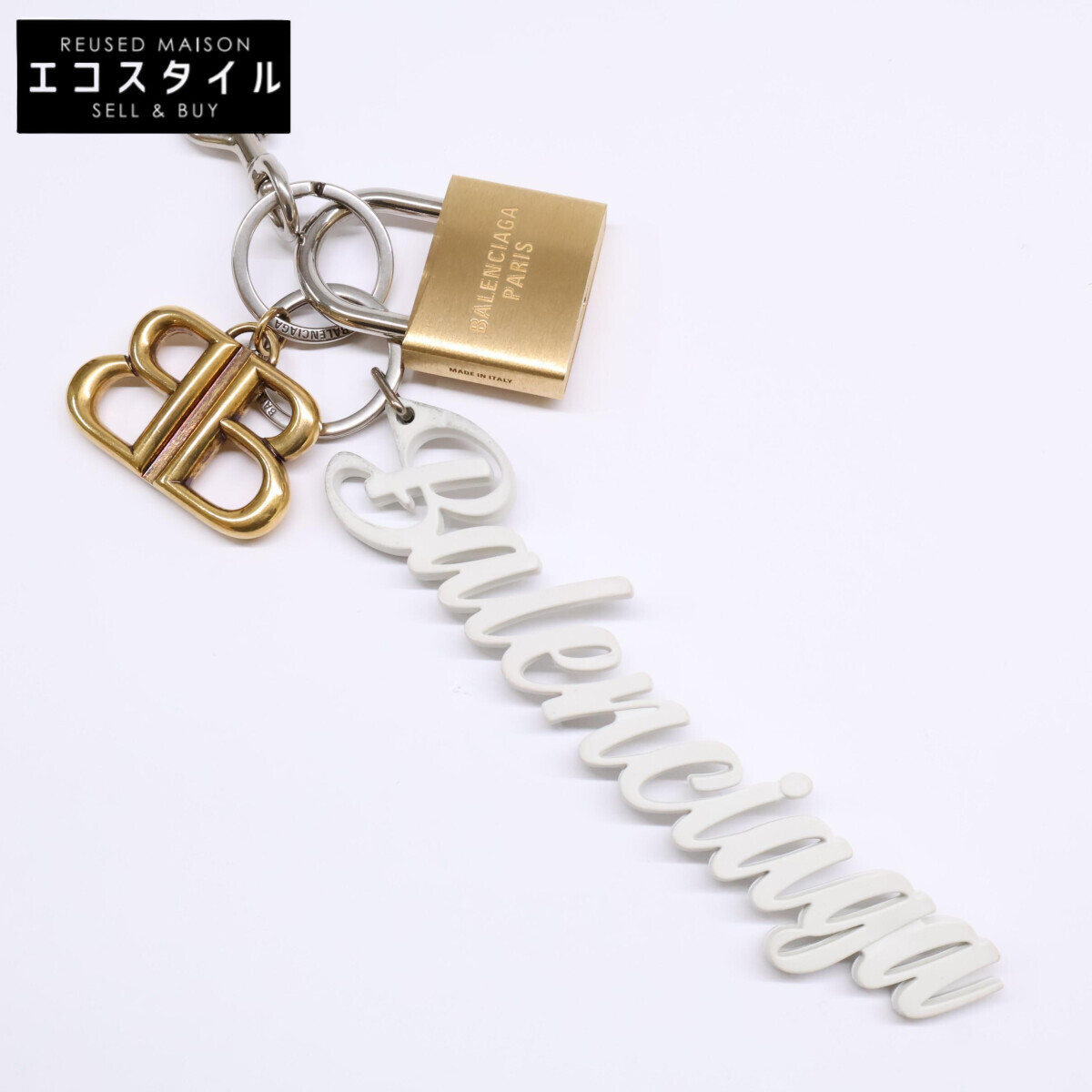 楽天市場】BALENCIAGA バレンシアガ エブリディ キーリング
