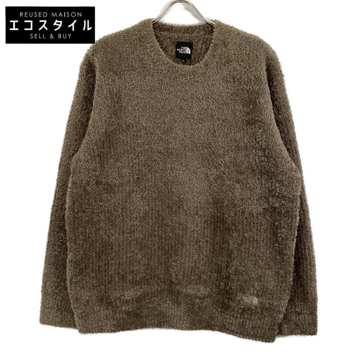 THE NORTH FACE ノースフェイス NT92460 ﾍﾞｰｼﾞｭ ｵﾙﾀﾅﾃｨﾌﾞﾌｪｻﾞｰｸﾙｰ(ﾕﾆｾｯｸｽ) トップス L カーキ メンズ 【中古】