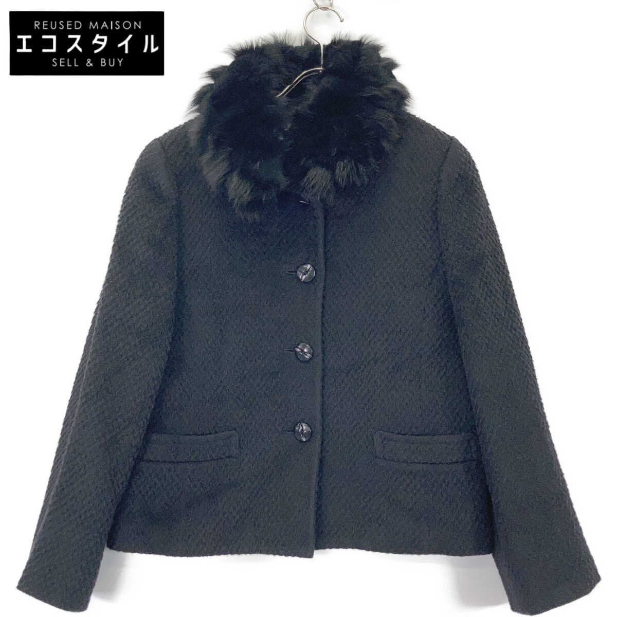 楽天市場】【中古】jun ashida ジュンアシダ コート レディース グレー