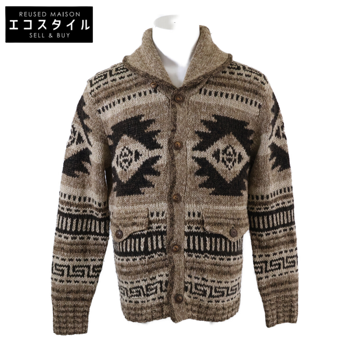 楽天市場】RRL ダブルアールエル サイズ:M ロデオ ハンドニット