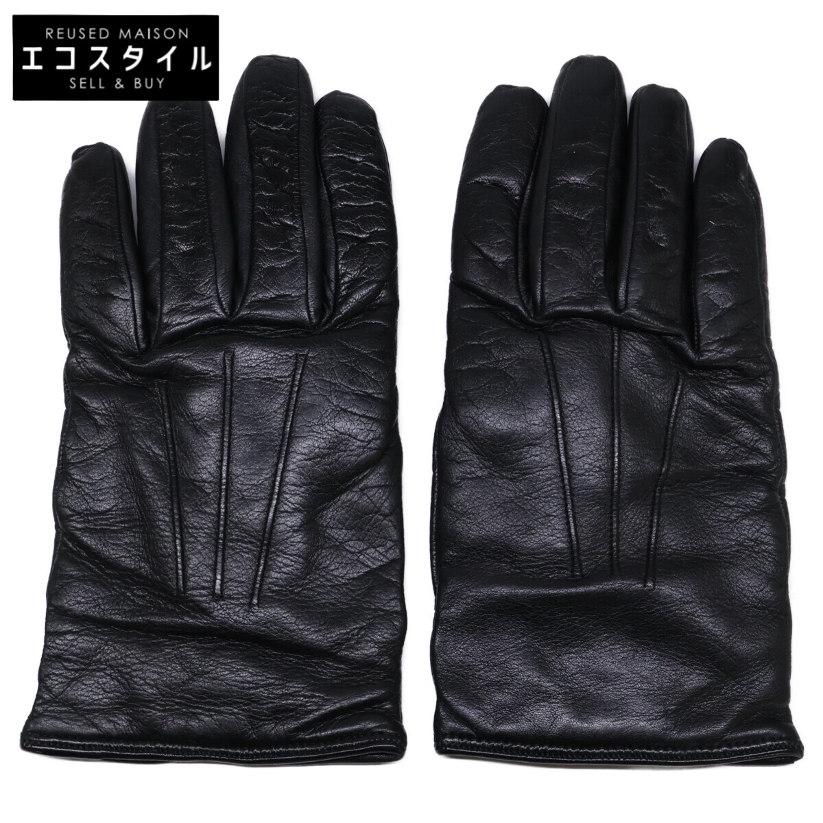 MEROLA メローラ 【美品】カシミヤライナー ナパレザー グローブ 7.5 ブラック メンズ 【中古】｜ブランドリユース エコスタイル
