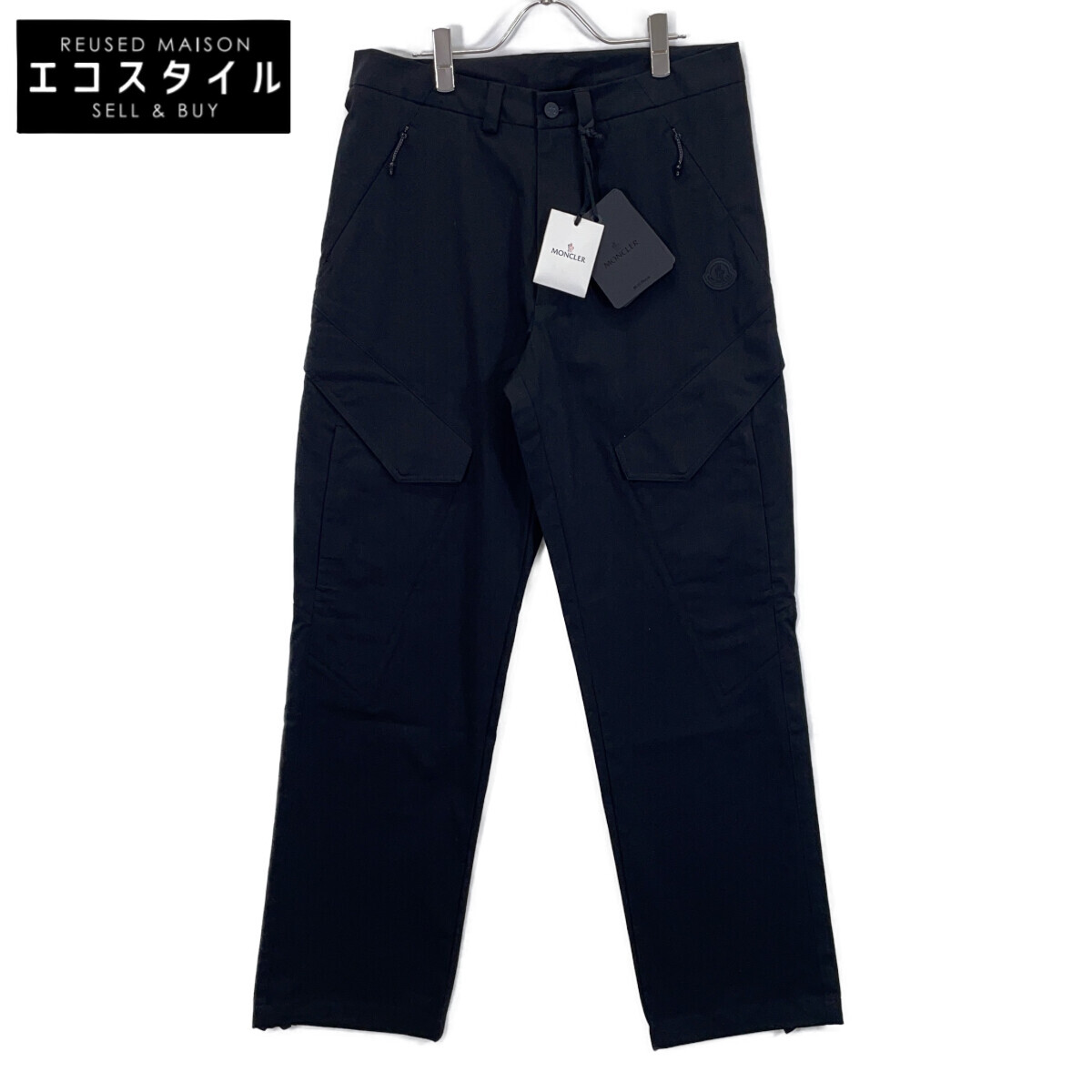 楽天市場】MONCLER モンクレール 20年製 PANTALONE ﾈｲﾋﾞｰ ｳｰﾙ ﾗﾊﾞｰﾛｺﾞ