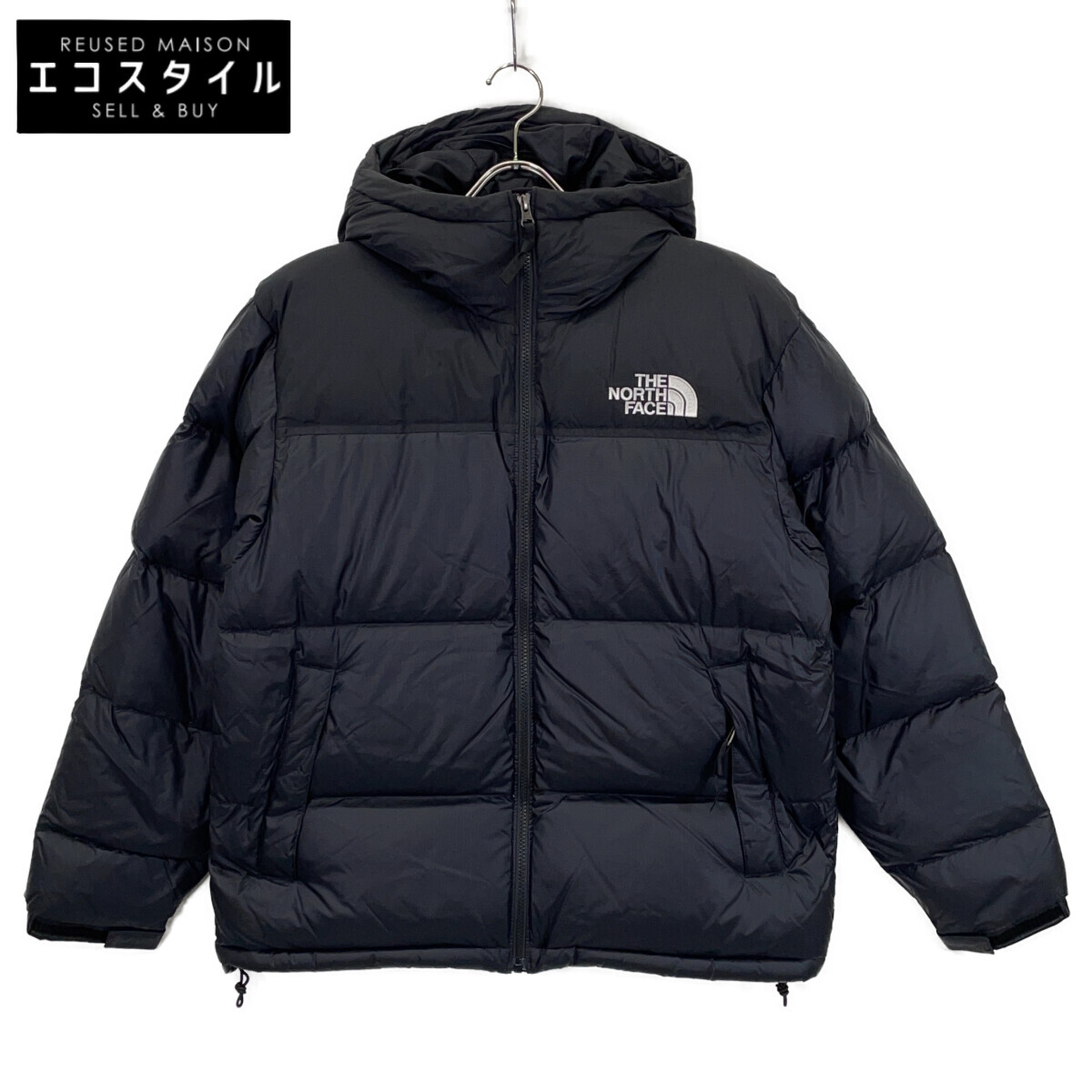 THE NORTH FACE ノースフェイス ﾌﾞﾗｯｸ ND92559 ﾇﾌﾟｼﾌｰﾃﾞｨ ﾀﾞｳﾝｼﾞｬｹｯﾄ ジャケット ブラック メンズ 【中古】