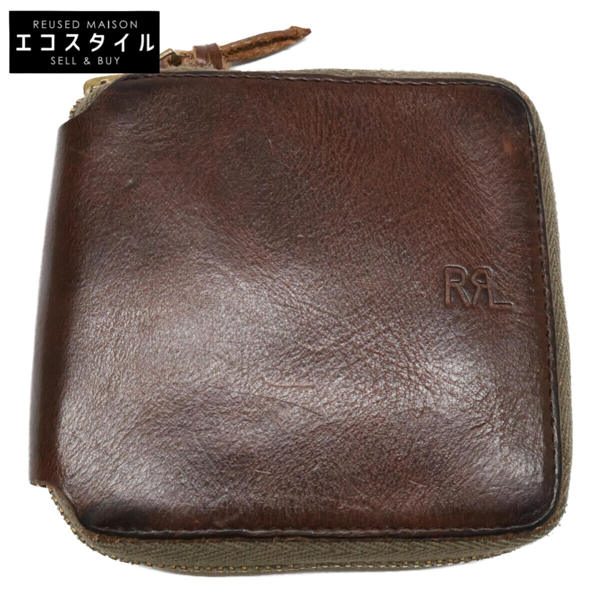 美品　RRL 二つ折り財布 楽天市場】RRL(ダブルアールエル ラルフローレン)チェーン ウォレット