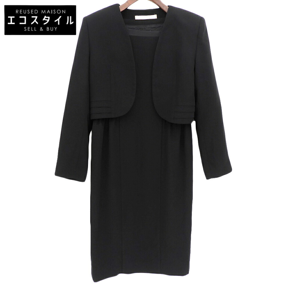 楽天市場】美品【中古】クロエ Chloe ブラックフォーマルワンピース