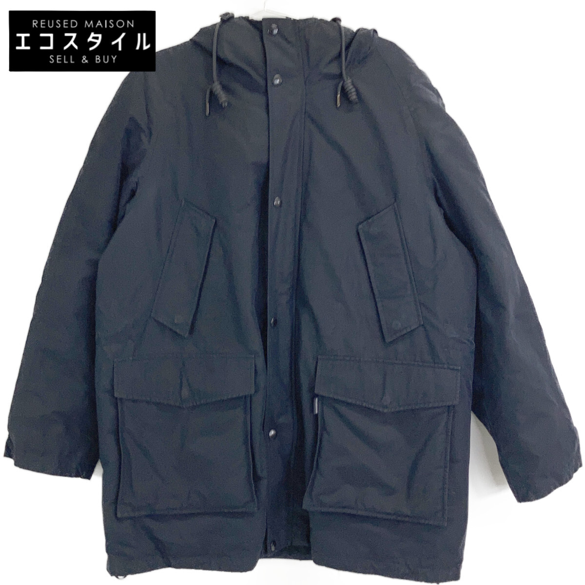 Aquascutum アクアスキュータム 米国海軍 2201412007 落ちこむ 3WAY WYNCOL マウンテンパーカ 厚地の外套   42 米国海軍 メンズ 【中古】