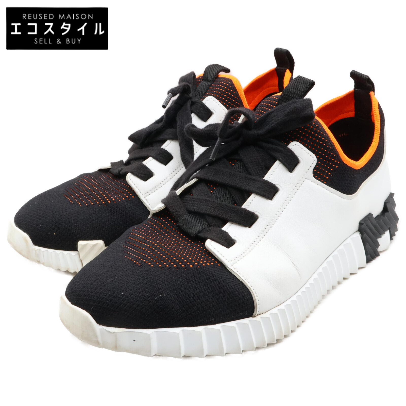楽天市場】HERMES エルメス TURBO ターボ レザースリッポン/スニーカー 