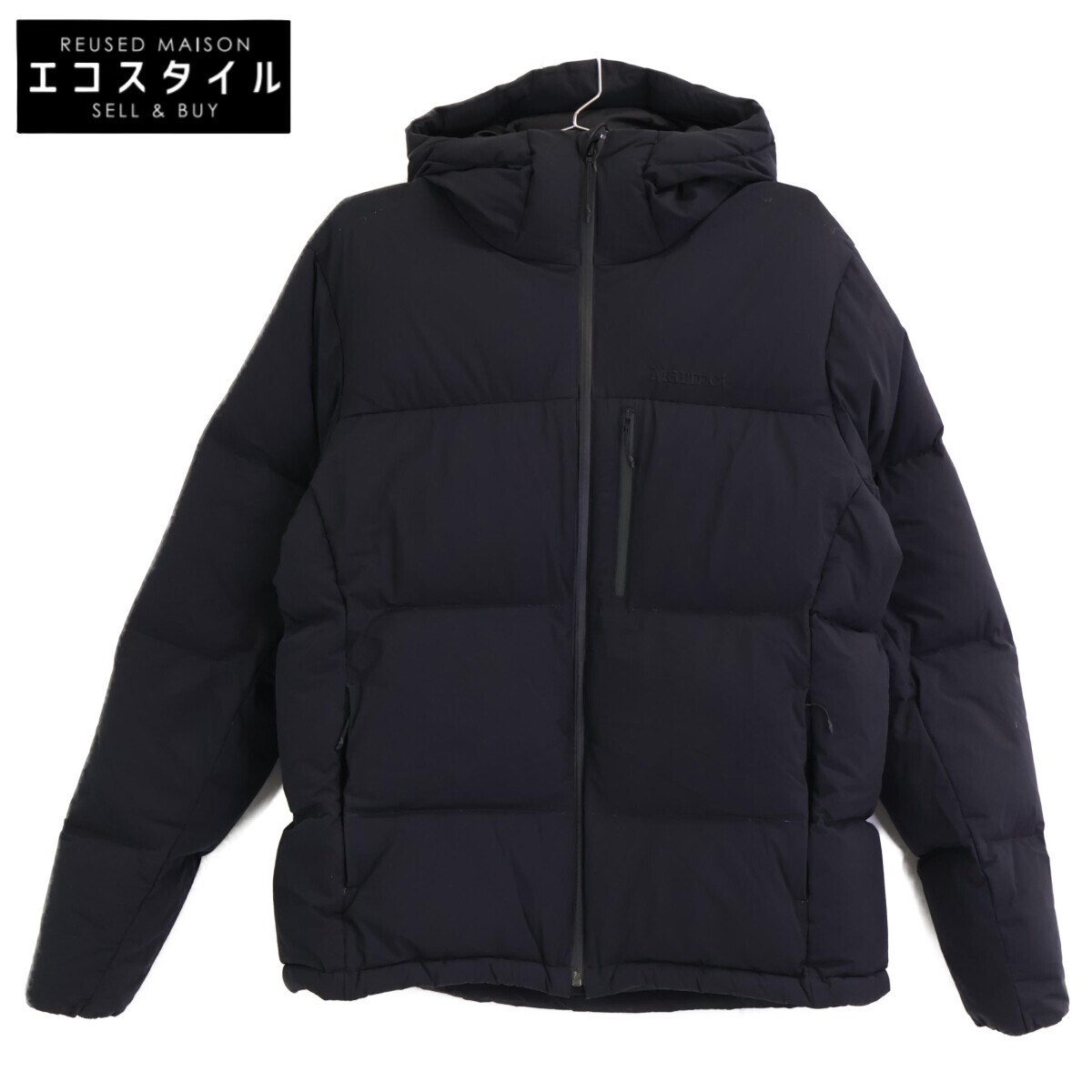 Marmot モルモット TOMQJL27 黒いこと Dermizax Monsoon Down Parka 上衣   M 黒いこと メンズ 【中古】