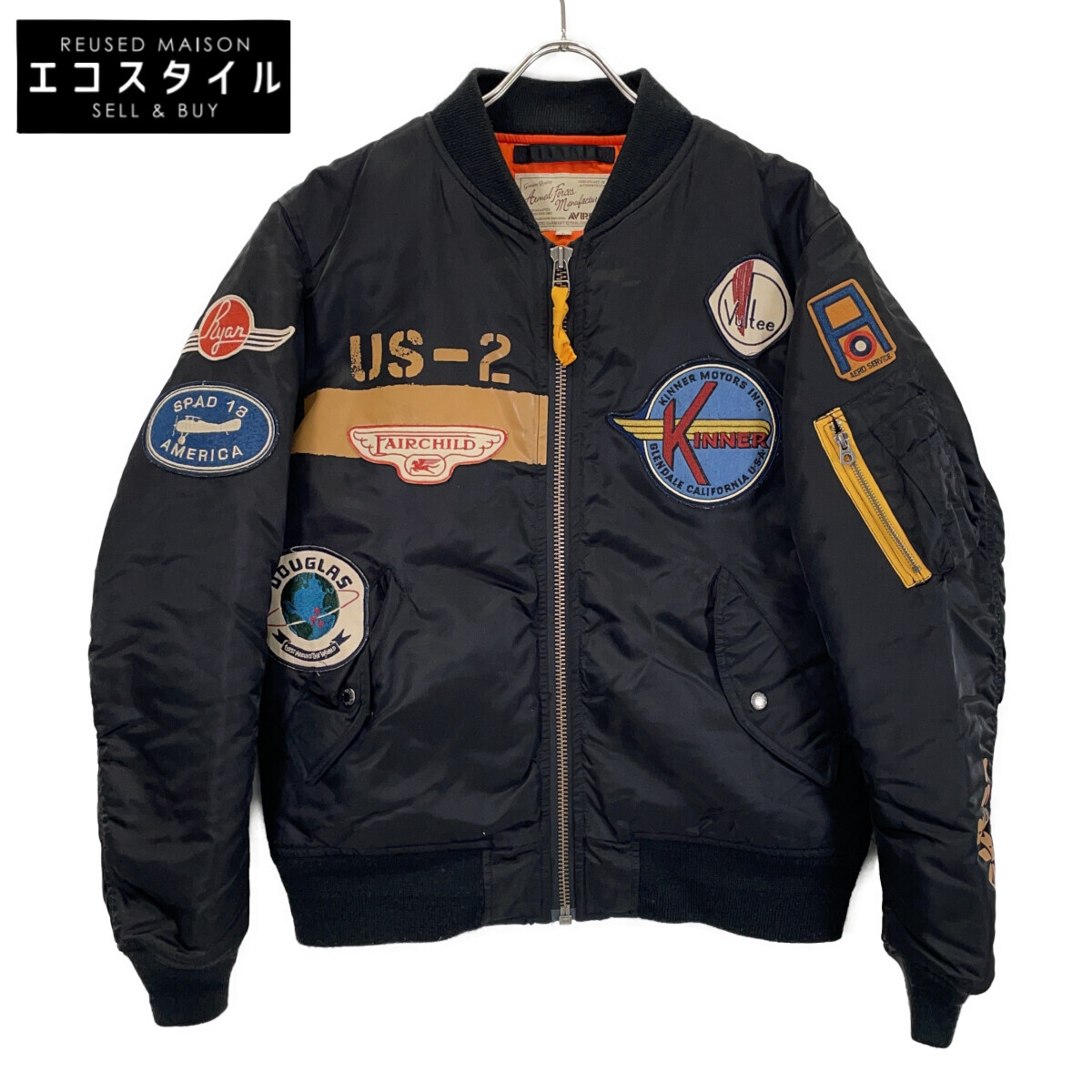 楽天市場】AVIREX アヴィレックス ジャケット サイズ:M P-40 ウォー