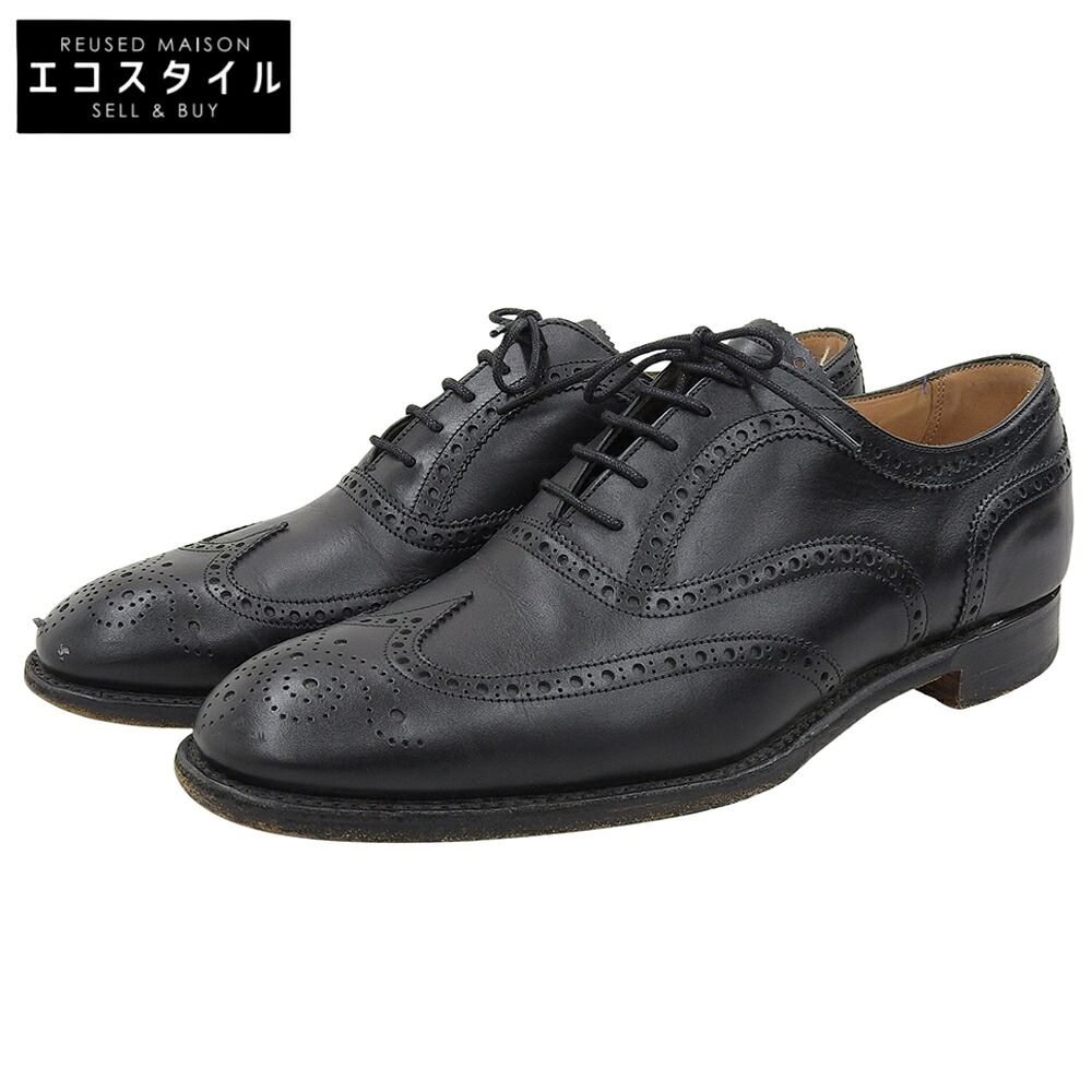JOSEPH CHEANEY\u0026SONS ジョセフチーニーアンドサンズ ARTHUR III 舞台の袖心付け シューズ メンズ 黒いこと 7 シューズ   7 黒いこと メンズ 【中古】