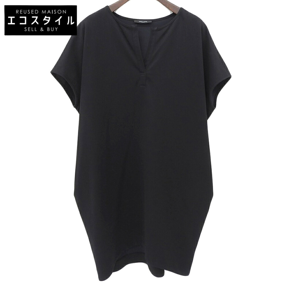YOKOCHAN ヨーコチャン 美品 ノースリーブ トップス レディース F 黒いこと YED-117-011 トップス   F 黒いこと レディース 【中古】