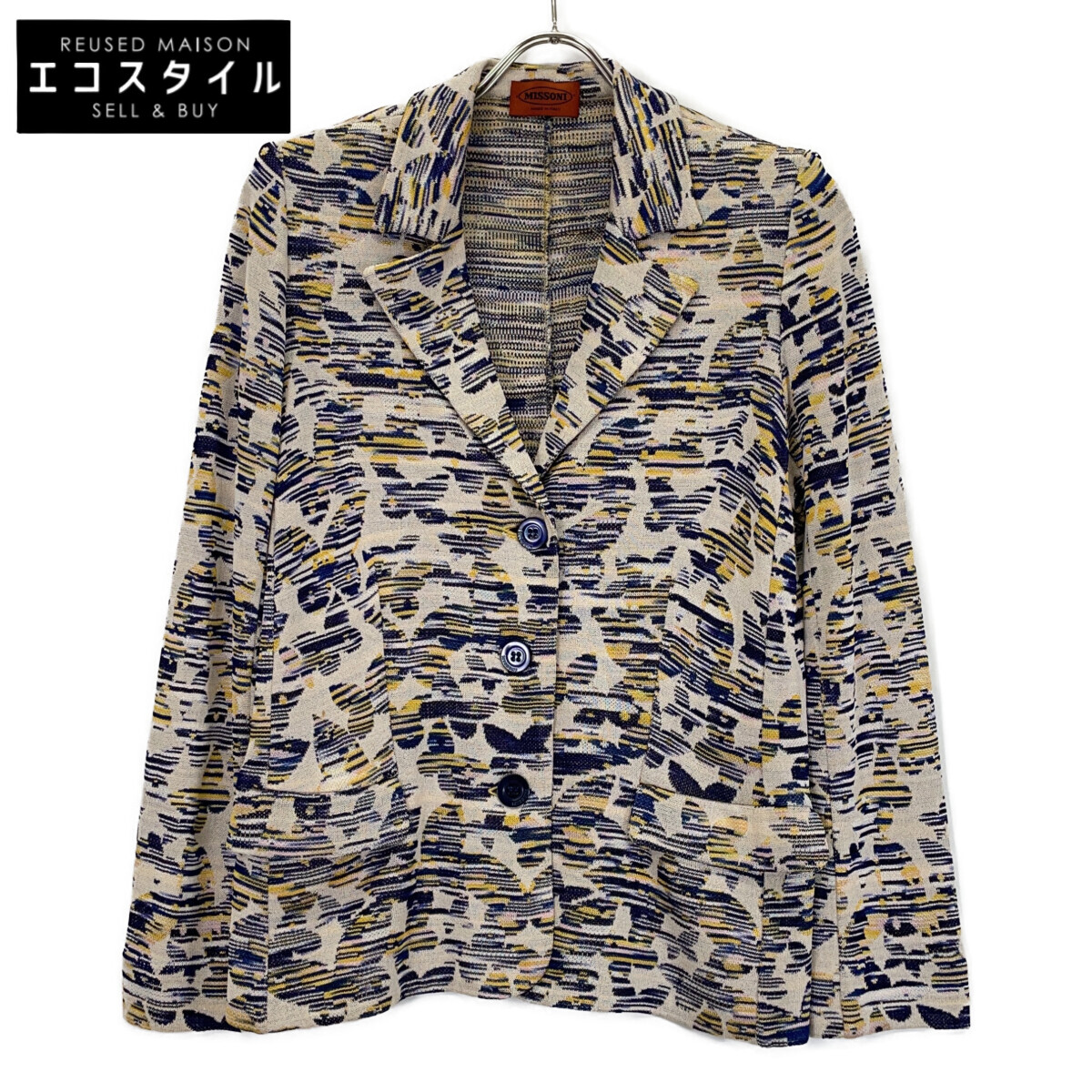 楽天市場】MISSONI ミッソーニ コート 良好 マルチカラー レディース