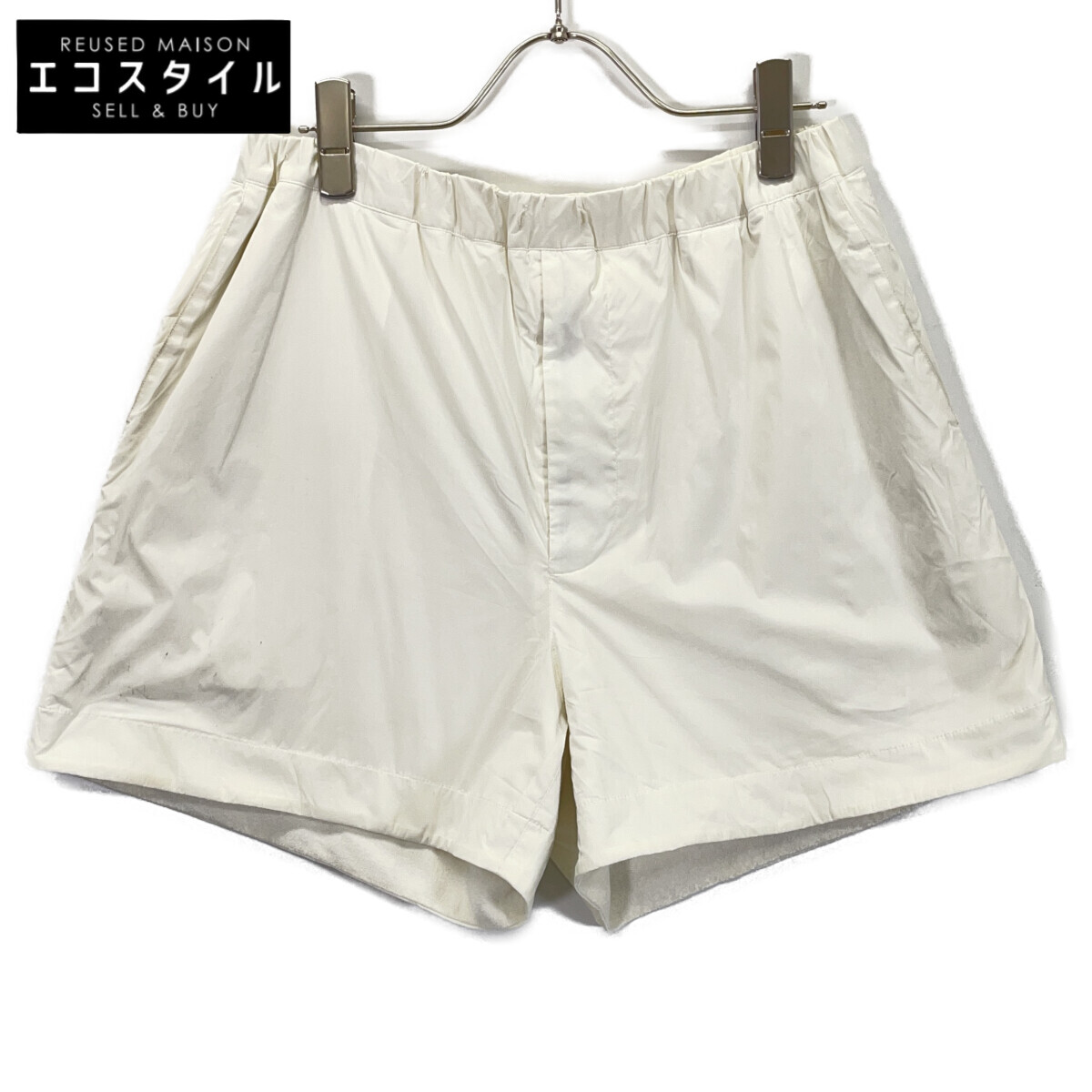 AURALEE オーラリー 白いこと 綿織物 さる股引き TERRY LINED LIGHT NYLON EASY SHORTS  ボトムス   白いこと メンズ 【中古】