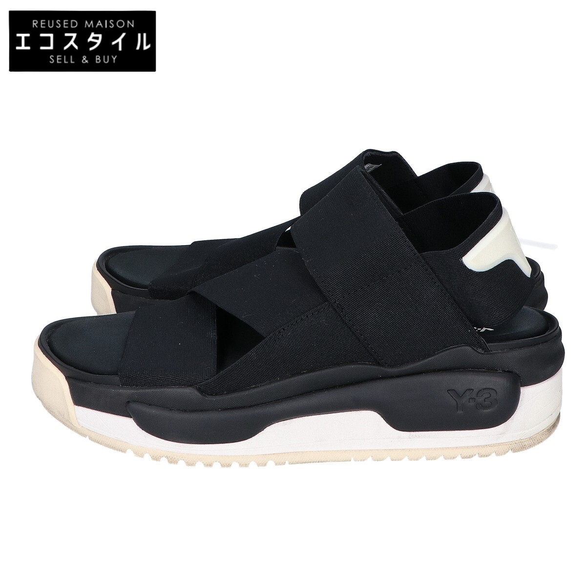 楽天市場】ワイスリー Y-3 メンズ サンダル Y-3 RIVALRY SANDAL FZ6401