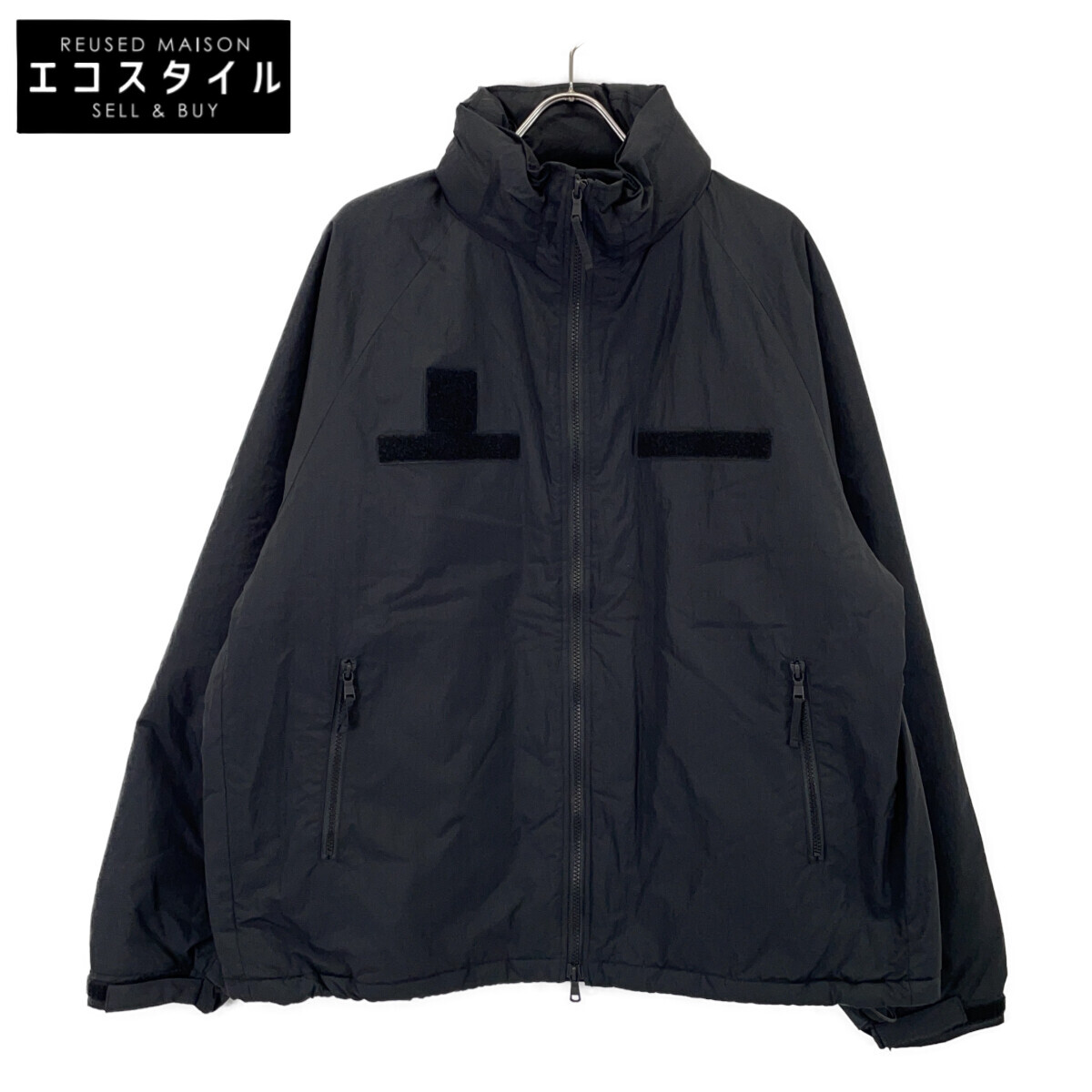 WILD THINGS ワイルドシングス 【ビームス別注】WT25440SK-BBM ブラック コールドウェザー ナイロンジャケット ジャケット L ブラック メンズ 【中古】