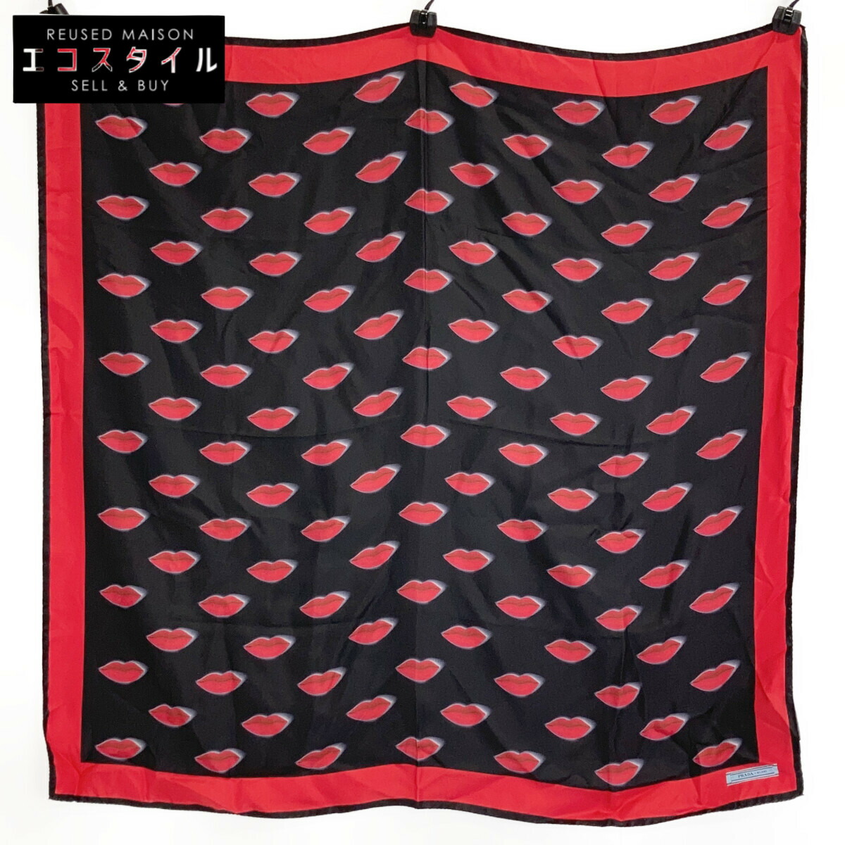 楽天市場】プラダ FANTASY・ファンタジー シルク スカーフ 女性と花