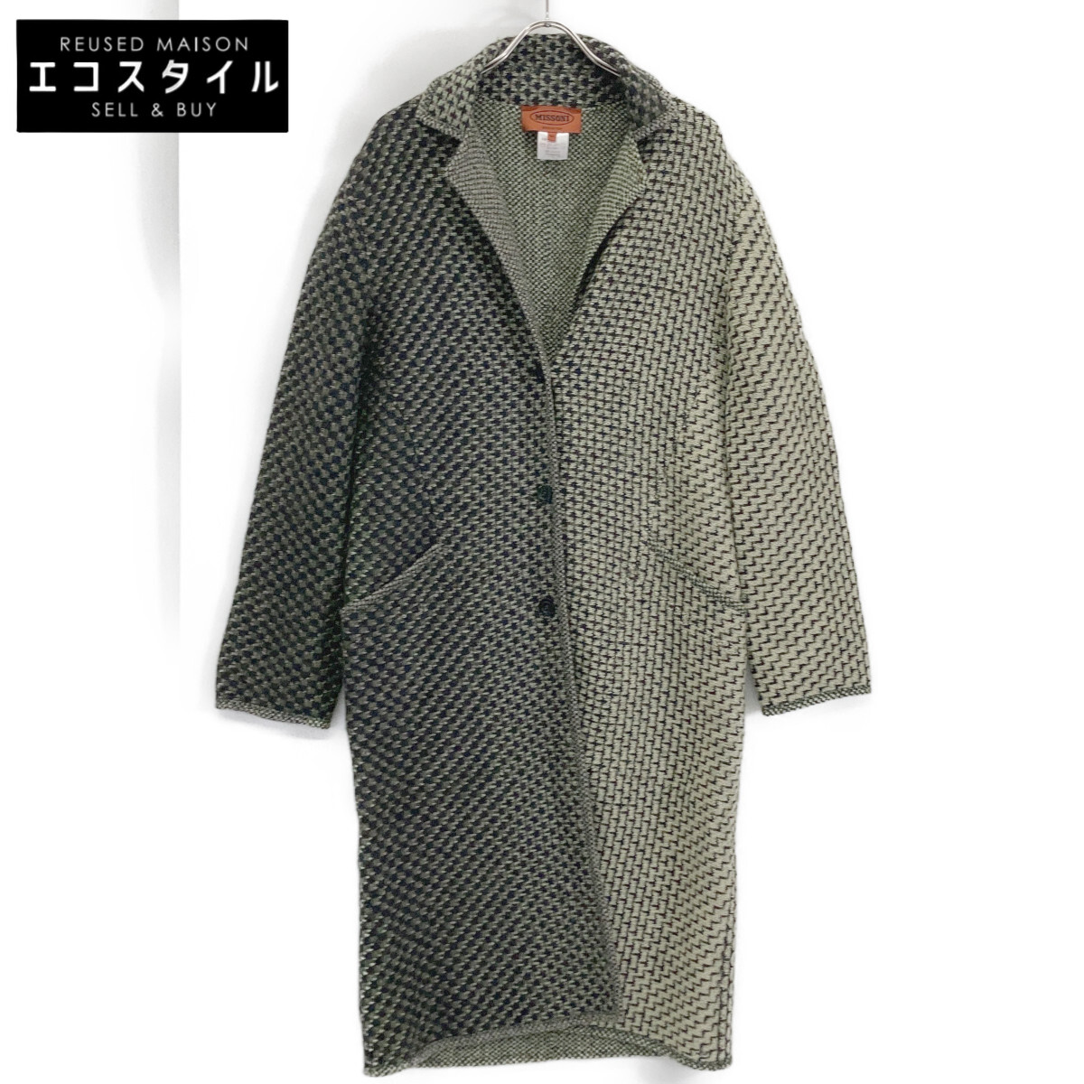 楽天市場】MISSONI ミッソーニ コート 良好 マルチカラー レディース