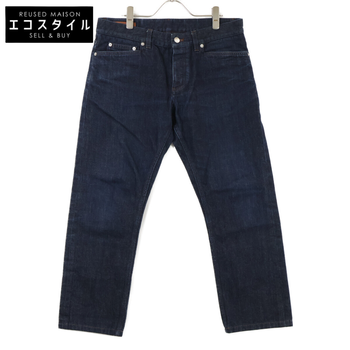 楽天市場】【エルメス】Hermes セリエボタン レザー ストレート パンツ