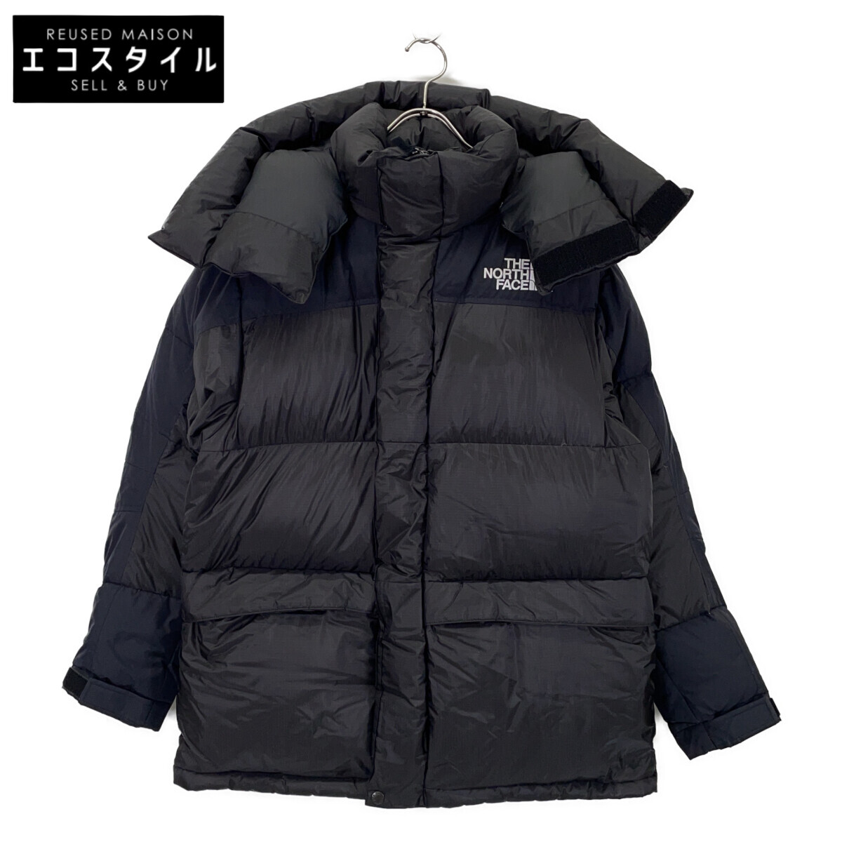 THE NORTH FACE 北の方人間の顔 ND92031 ﾌﾞﾗｯｸ ﾋﾑﾀﾞｳﾝﾊﾟｰｶ 上衣 S 黒いこと レディース 【中古】
