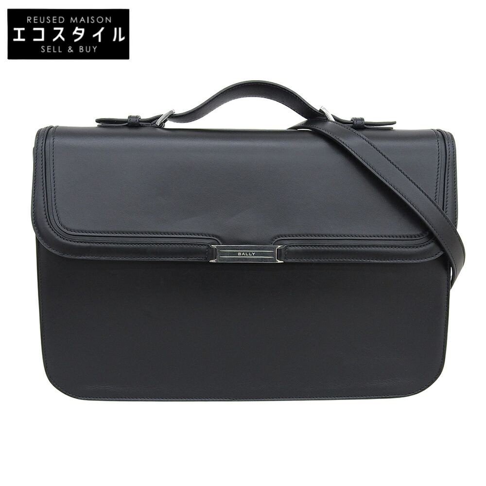 楽天市場】BALLY ストライプライン レザー 2WAY ビジネスバッグ