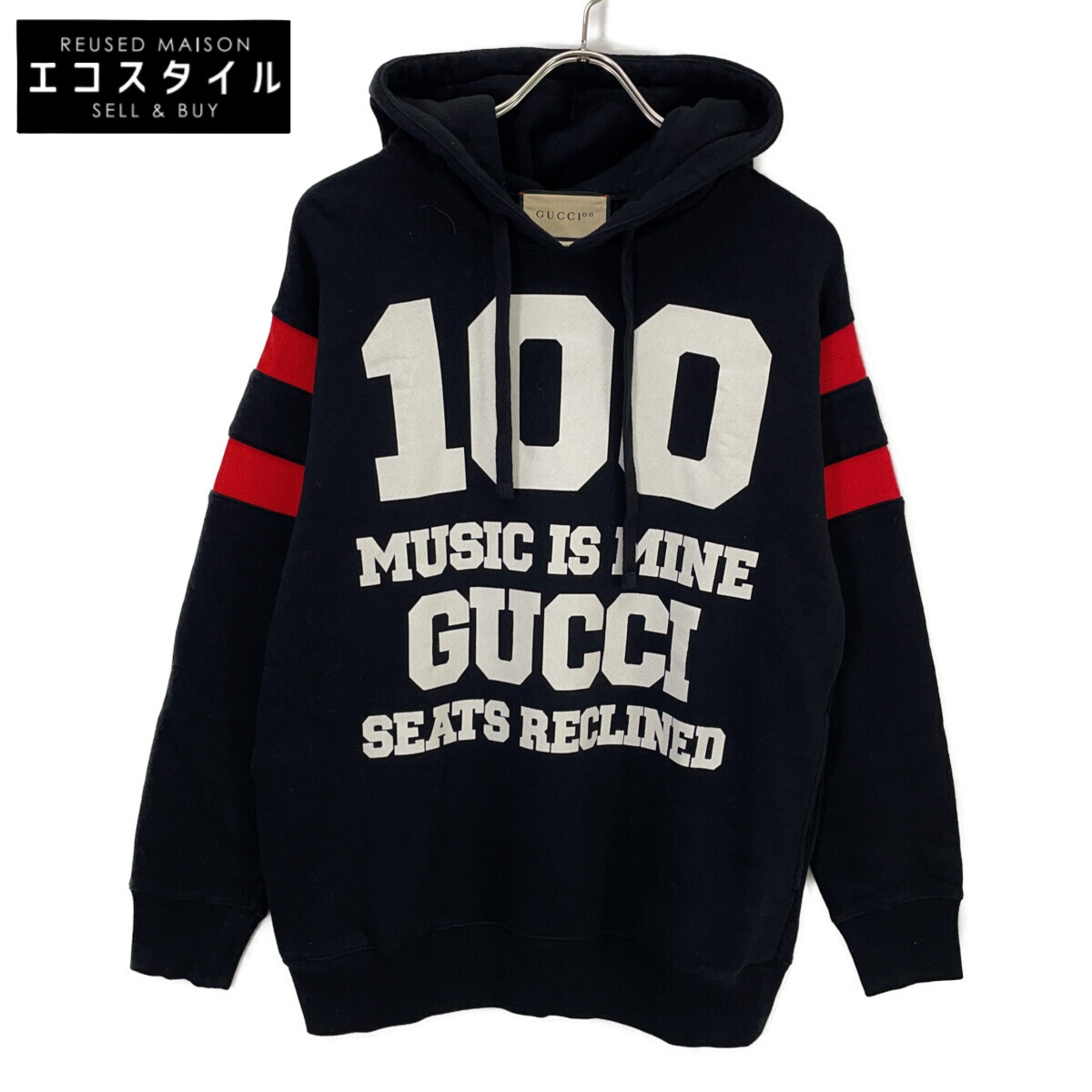 楽天市場】GUCCI グッチ ロゴパーカー ダメージ加工 トップス メンズ