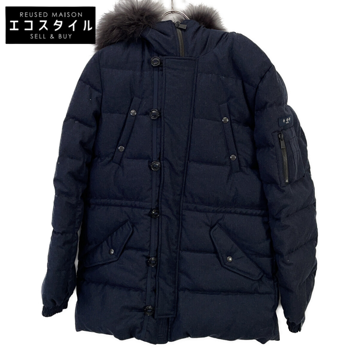 TATRAS タトラス MTA8SE4530 STRADA EST別注 ﾈｲﾋﾞｰ ANTICO ｼﾞｬｹｯﾄ 上衣 03 薄墨色 メンズ 【中古】 メンズファッション-コート・ジャケット
