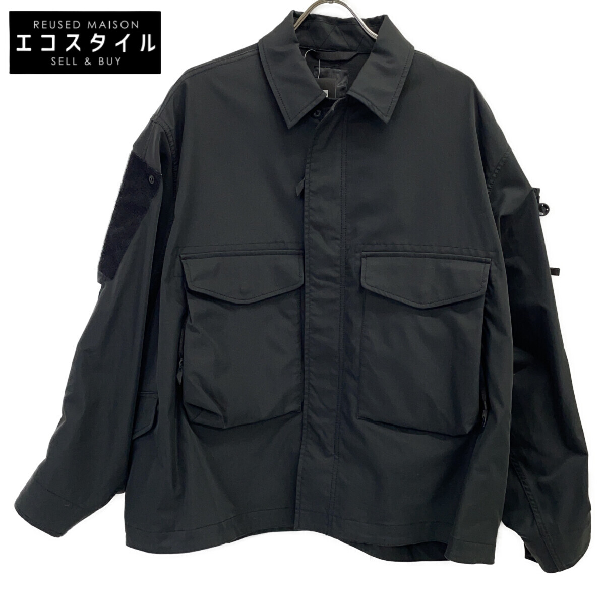 DAIWA ダイワ 【美品】BE-23020W MIL FIELD JACKET フィールドジャケット M ブラック メンズ 【中古】