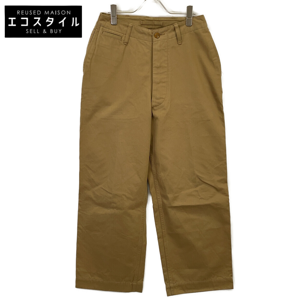 NIGEL CABOURN ナイジェルケーボン 8041-00-50020 赤銅色 綿織物100 ベーシック MILITARY CHINO ズボン下 ボトムス   30 赤銅色 メンズ 【中古】