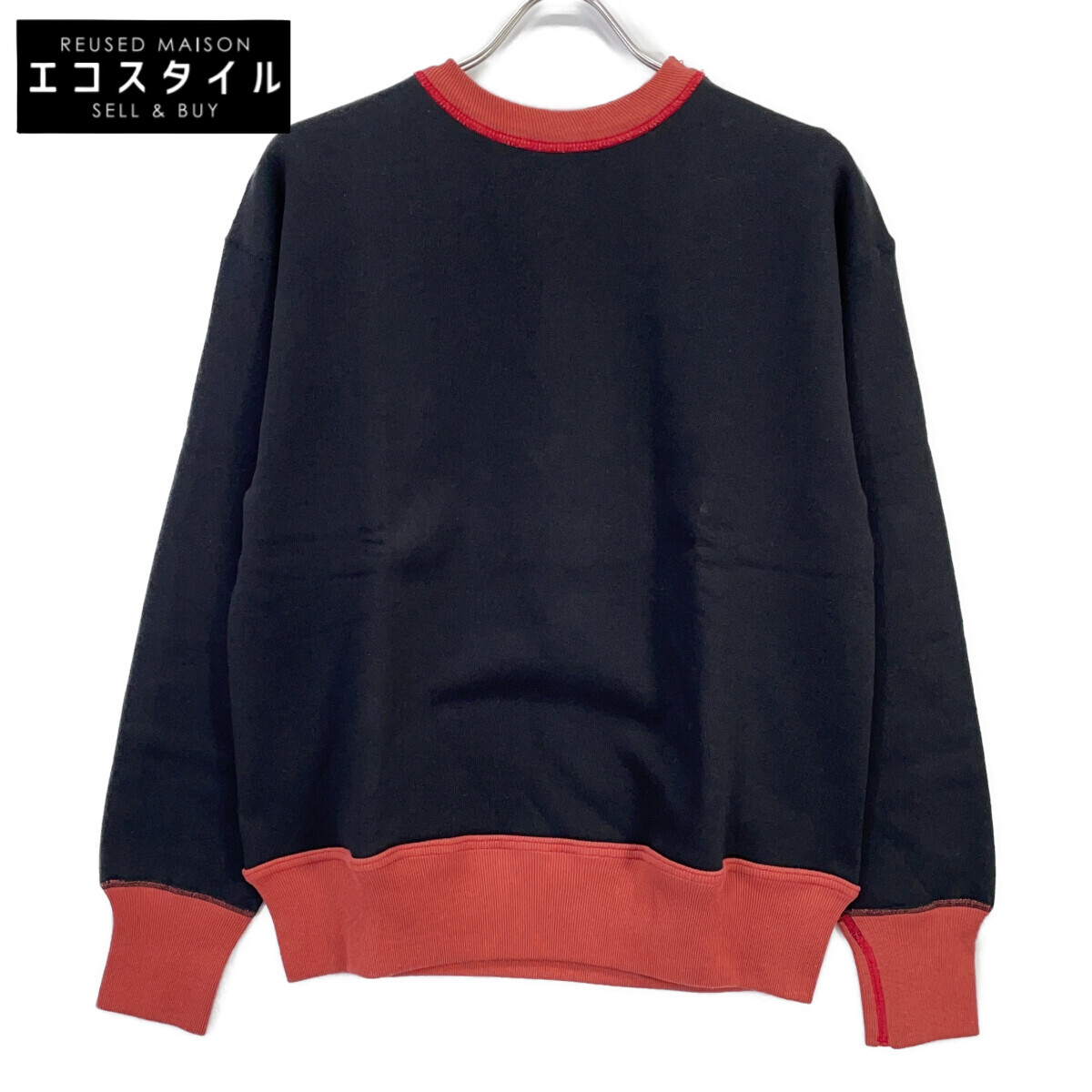WAREHOUSE お召しもの棲み家 黒いこと×赤いこと ヘラーズカフェ 汗水 トップス   38 黒いこと×赤いこと メンズ 【中古】