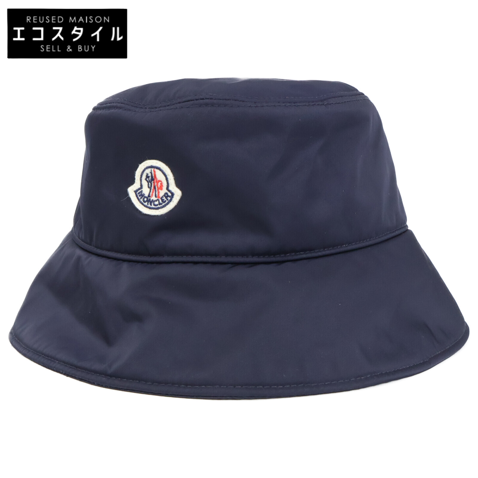MONCLER モンク軌跡 【即決/国内定め事】F10933B70600 C0410 BERRETTO 井戸釣瓶かぶり笠 鳥打ち帽   S 米国海軍 レディース 【中古】