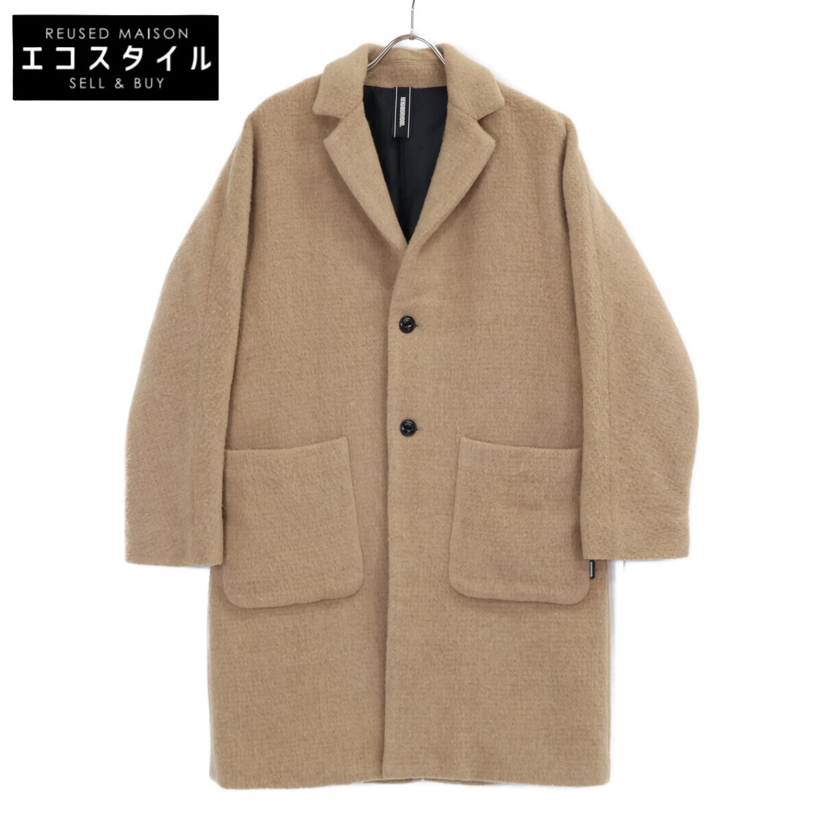 NEIGHBORHOOD ネイバーフッド ベージュ 202AQNH-JKM01 CHESTER W-COAT 厚地の外套   S ベージュ メンズ 【中古】