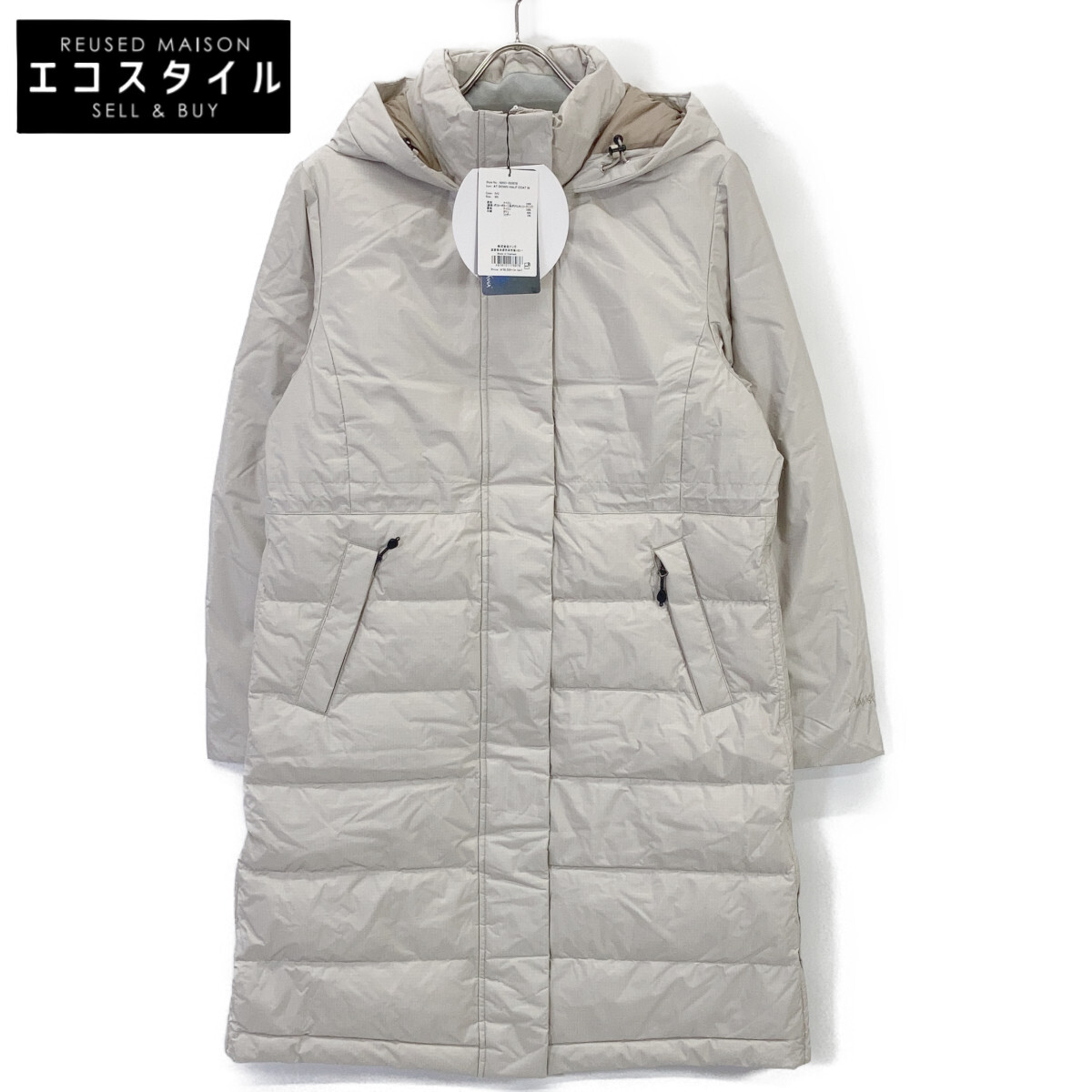 NANGA ナンガ 25AW N2531-0D007B 点火装置薄墨色 オーロラテックスダウンコート 厚地の外套   WS 点火装置薄墨色 レディース 【中古】