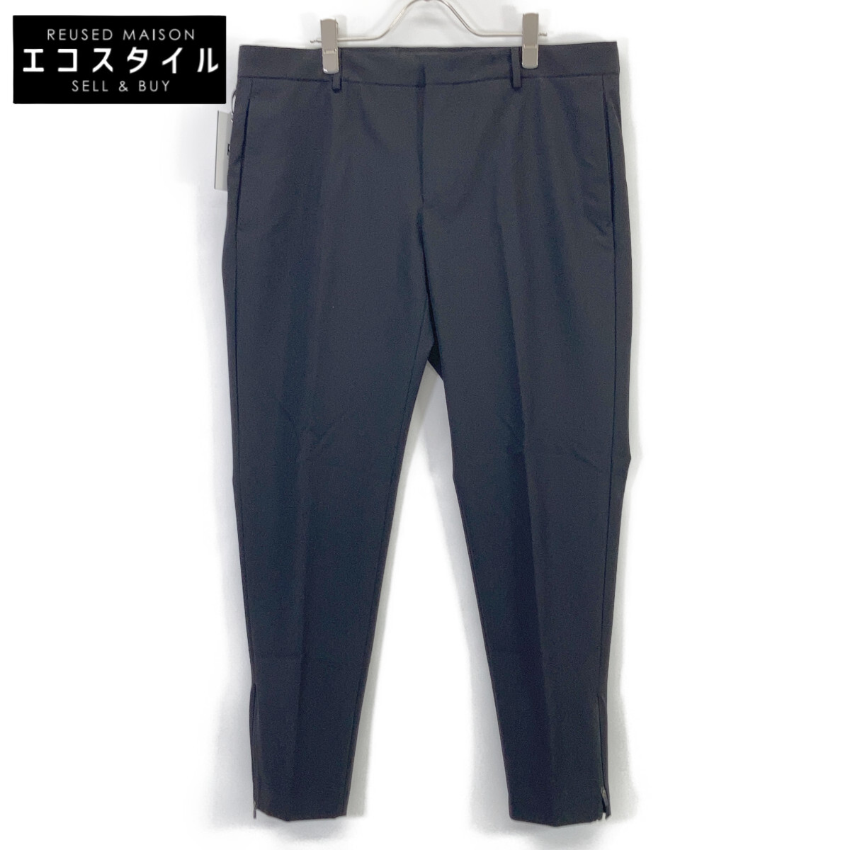 PT TORINO ピーティートリノ ﾌﾞﾗｯｸ CO ASEPZ10KLT ｽﾄﾚｯﾁ ｽﾗｯｸｽ ボトムス 54 ブラック メンズ 【中古】
