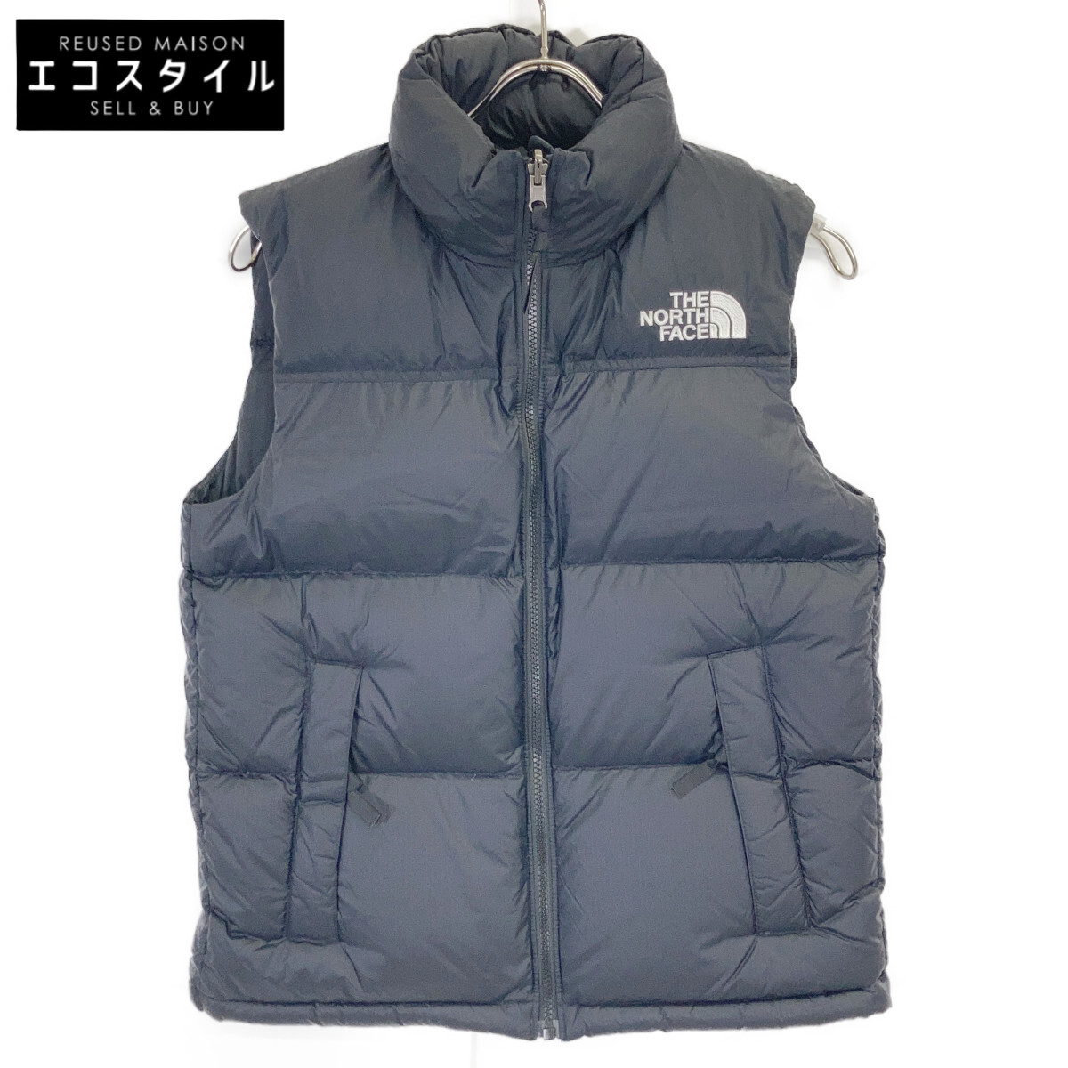 THE NORTH FACE ノースフェイス NDW92557 ﾌﾞﾗｯｸ ﾇﾌﾟｼﾍﾞｽﾄ ベスト M ブラック レディース 【中古】