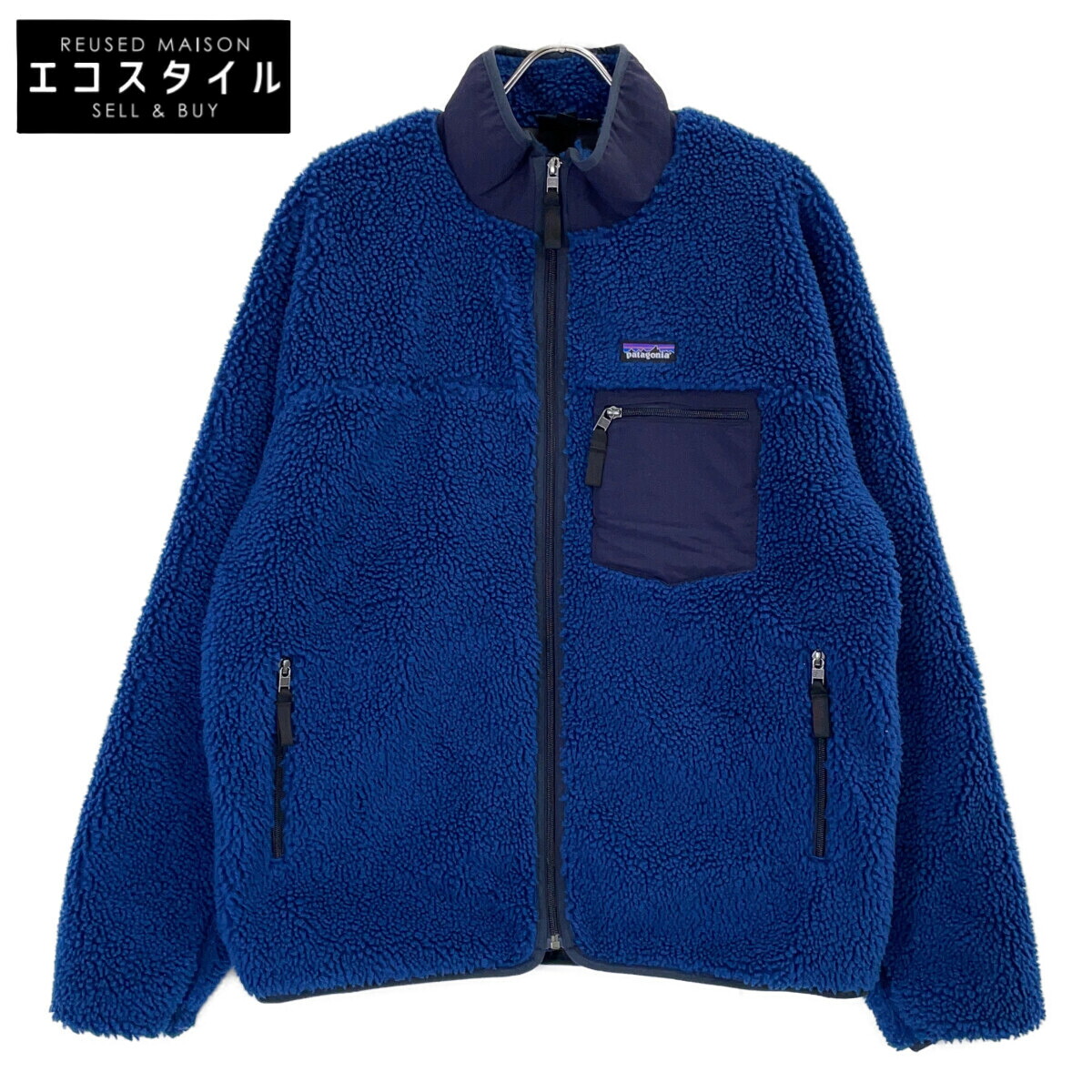 patagonia パタゴニア 25AW 23057 ｸﾗｼｯｸ ﾚﾄﾛXｼﾞｬｹｯﾄ ジャケット L ブルー メンズ 【中古】