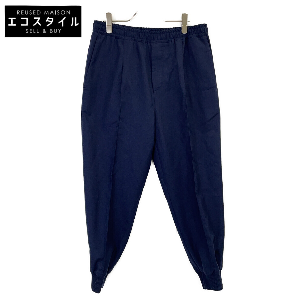 berluti ベルルッティ R23TCU79WDAQ ﾈｲﾋﾞｰ ｾﾝﾀｰﾌﾟﾚｽｲｰｼﾞｰｼﾞｮｶﾞｰﾊﾟﾝﾂ ボトムス 44 ネイビー メンズ 【中古】 27,555円