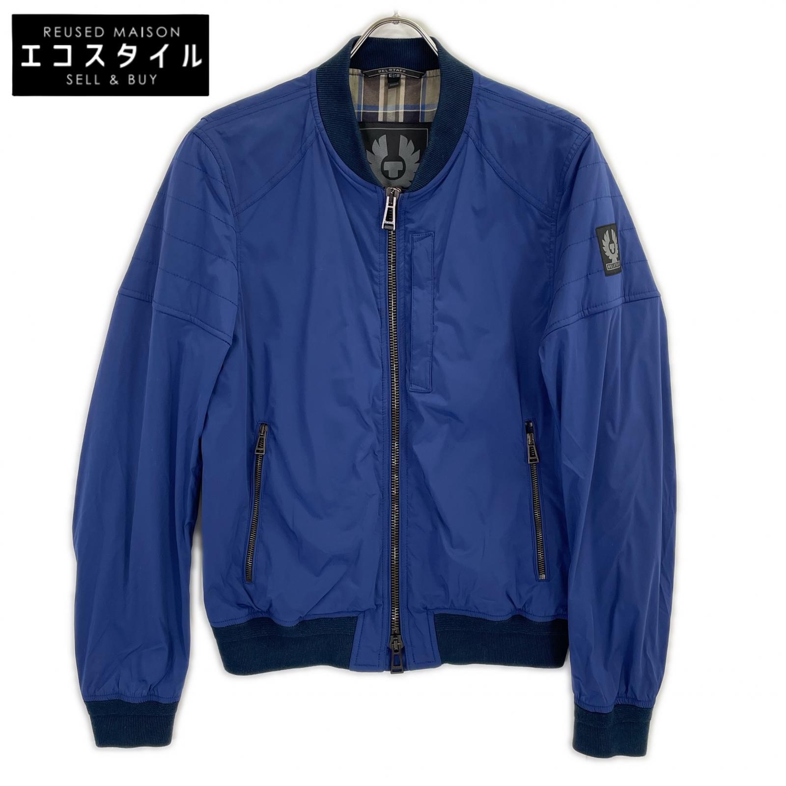 BELSTAFF ベルスタッフ 71020201 ﾌﾞﾙｰ ﾅｲﾛﾝ混 ﾌﾞﾙｿﾞﾝ ジャケット 48 ブルー メンズ 【中古】 13,980円