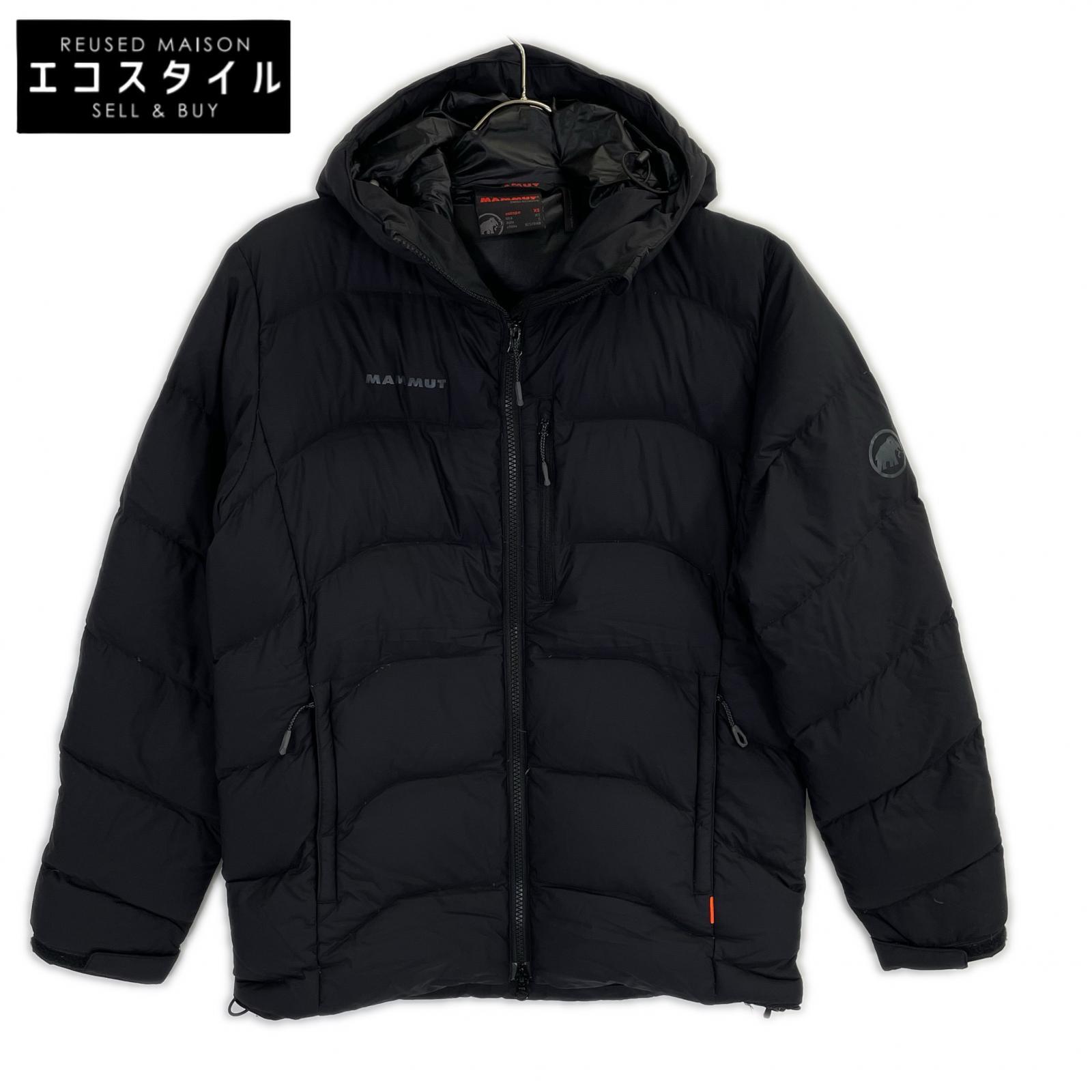 MAMMUT マムート ﾌﾞﾗｯｸ ｴｸｾﾛﾝ ｲﾝｻｰﾚｼｮﾝ ﾌｰﾃﾞｯﾄﾞ ｼﾞｬｹｯﾄ ジャケット XS ブラック メンズ 【中古】 15,761円