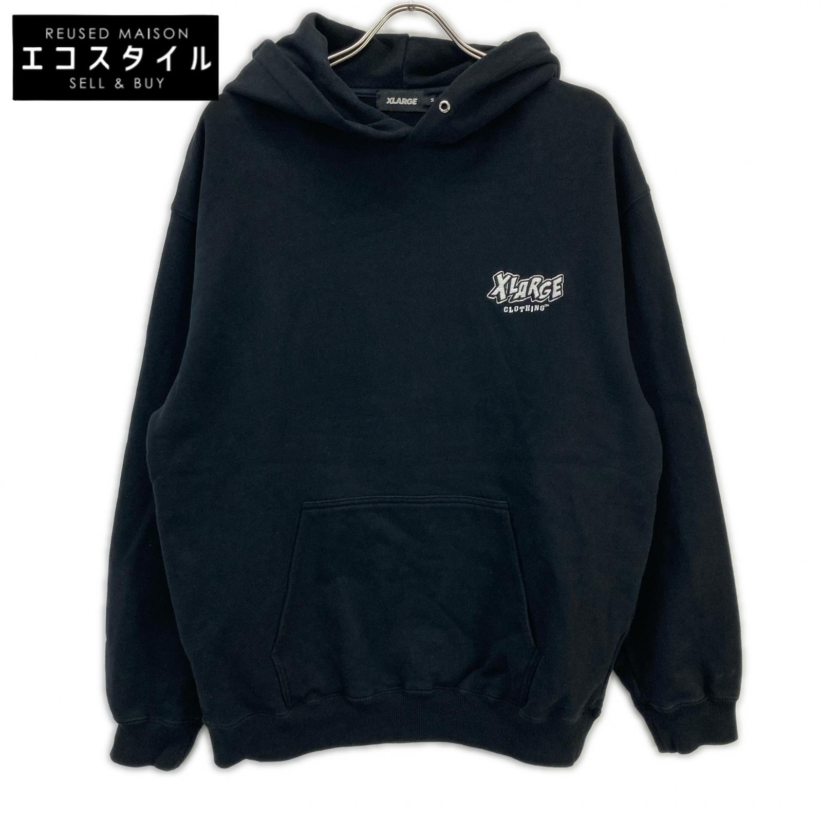 XLARGE エクストララージ 101231012014 黒いこと フーディ トップス   黒いこと メンズ 【中古】