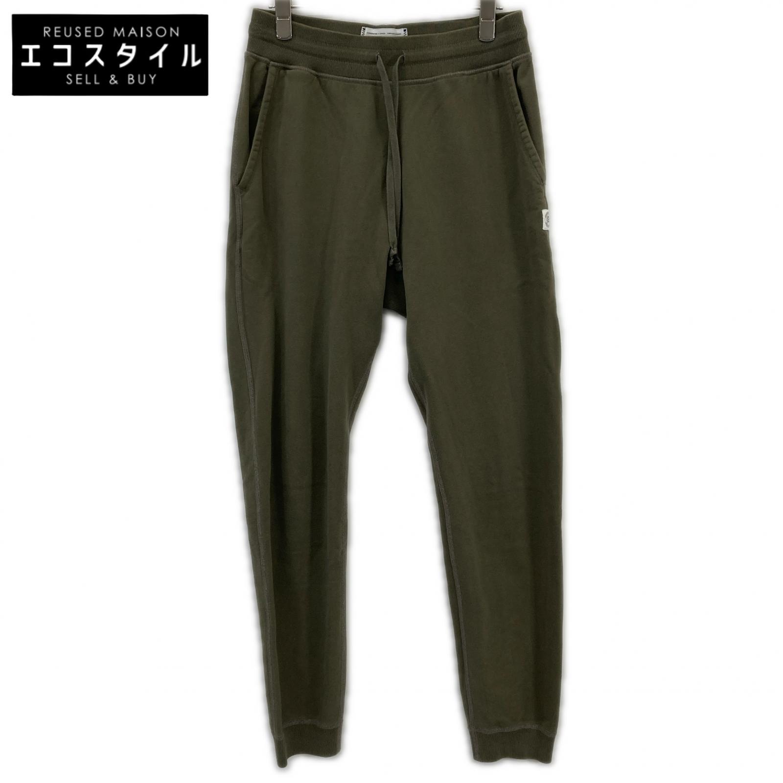 REIGNING CHAMP レイニングチャンプ ｶｰｷ ｽｳｪｯﾄ ﾊﾟﾝﾂ ボトムス S カーキ メンズ 【中古】 メンズファッション-ズボン・パンツ