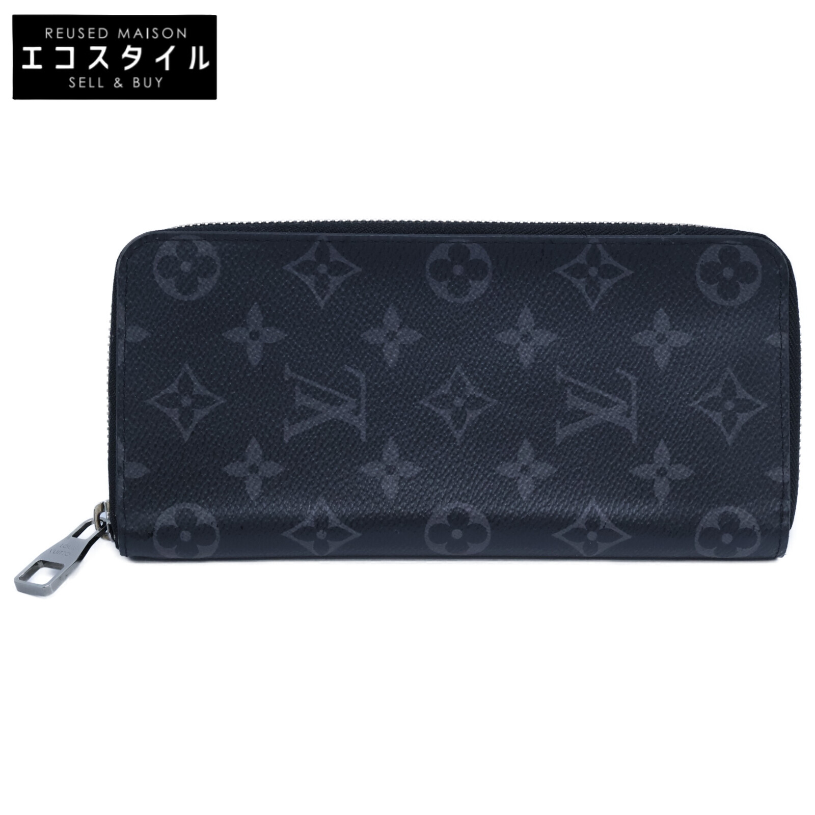 LOUIS VUITTON ルイヴィトン M62295 モノグラムエクリプス ジッピーウォレット ヴェルティカル 長財布 長財布(小銭入れあり) モノグラムエクリプス メンズ 【中古】