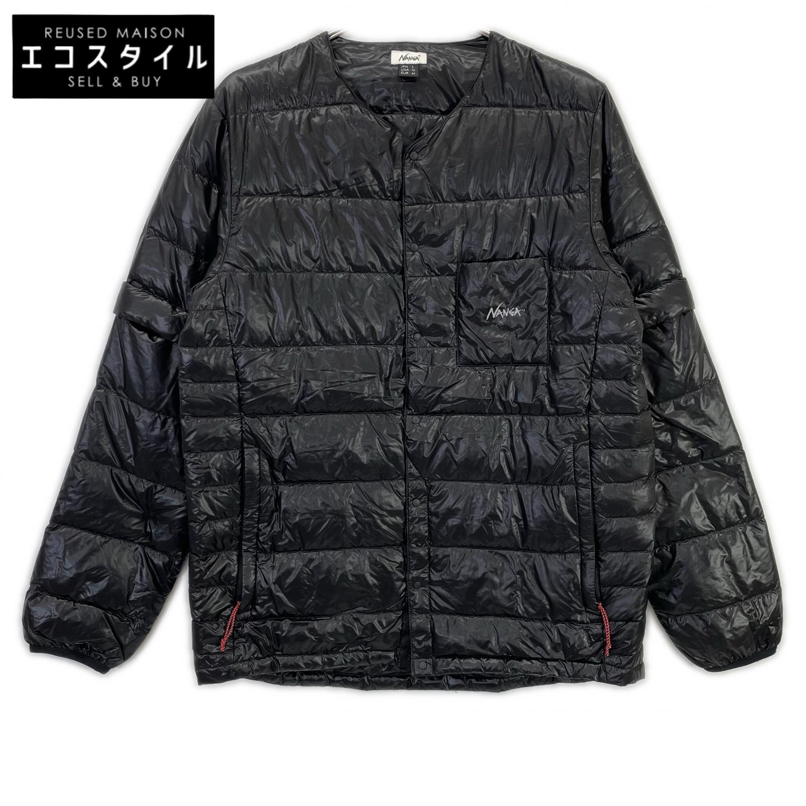NANGA ナンガ 黒いこと はだ着2WAYデタッチャブルダウンカーディガン 上衣 上衣   黒いこと メンズ 【中古】