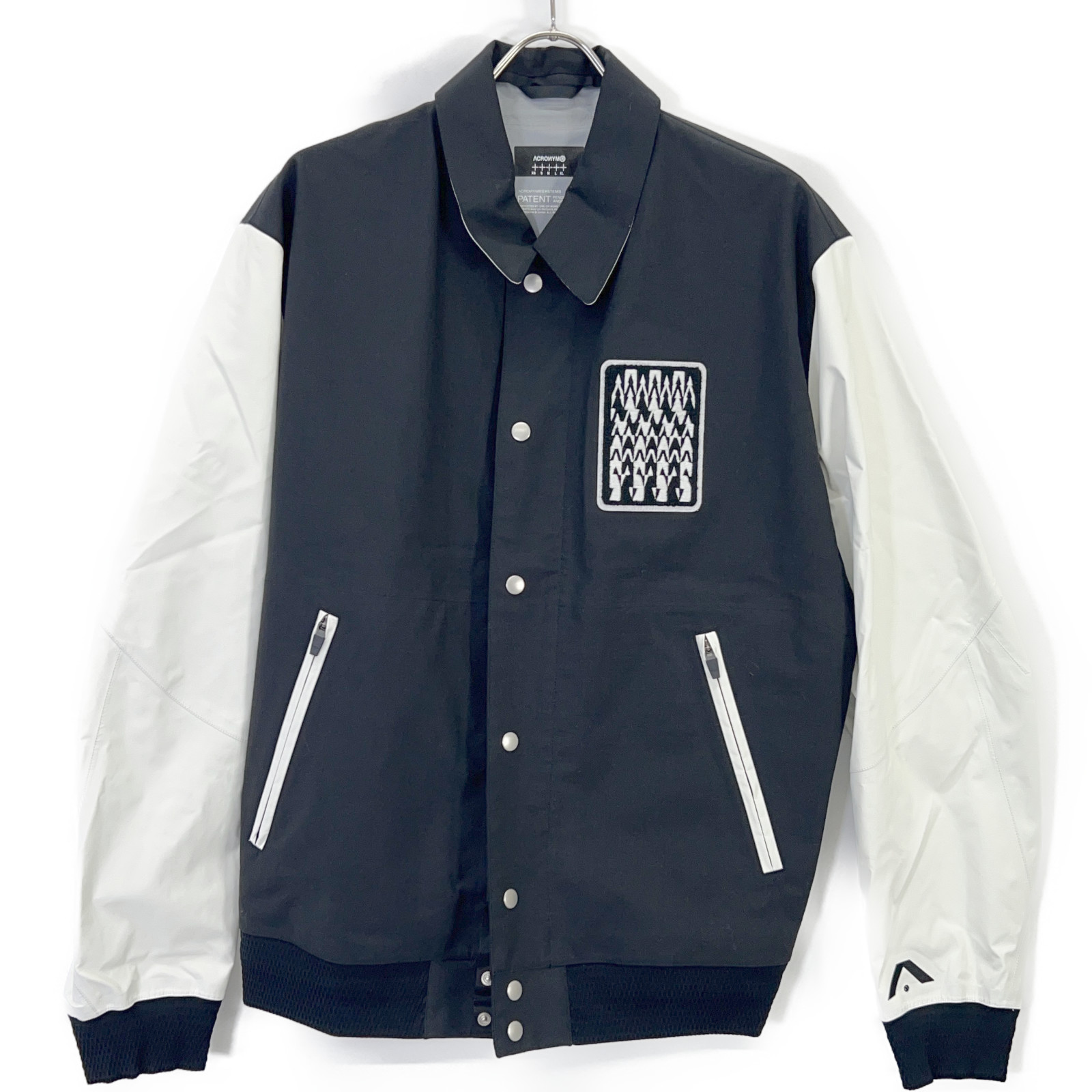ACRONYM アクロニウム J94-VT 黒いこと STRAIGHT FIT 3L VARSITY JACKET 上衣   M 黒いこと メンズ 【中古】
